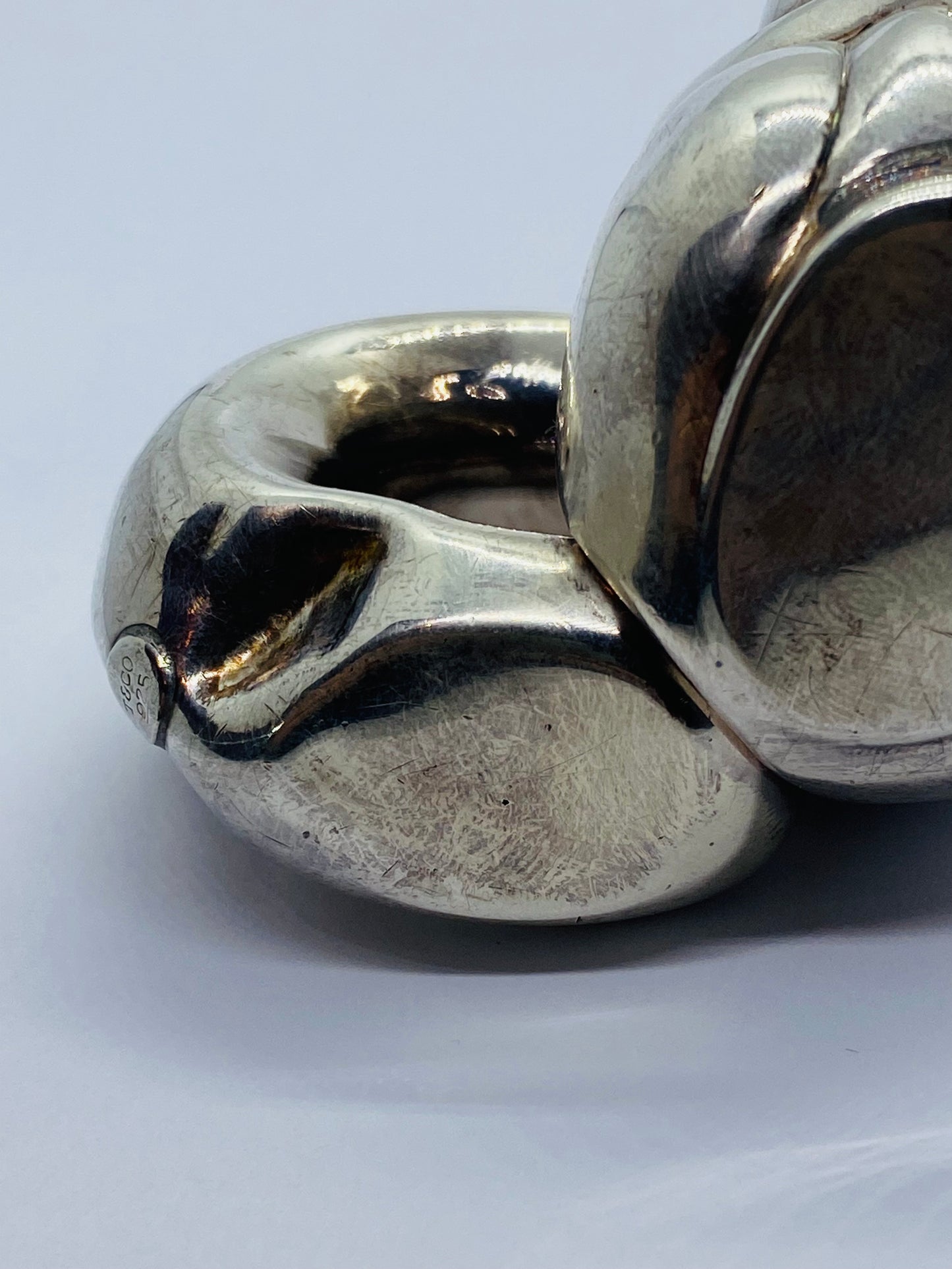 RARE Tiffany & Co. Sterling Silver Monkey Baby Rattle 101 Grams! Collector