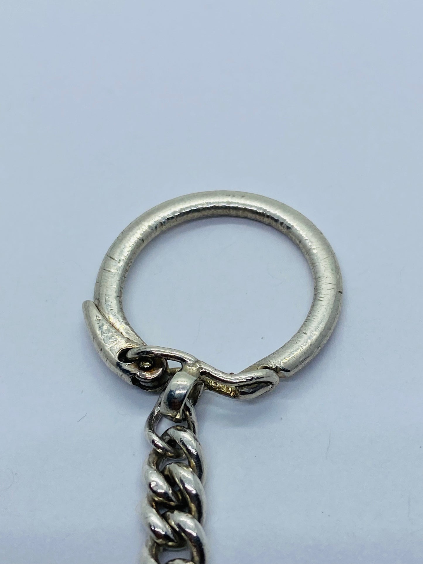 Vintage Tiffany & Co Heart Keychain Sterling Rare