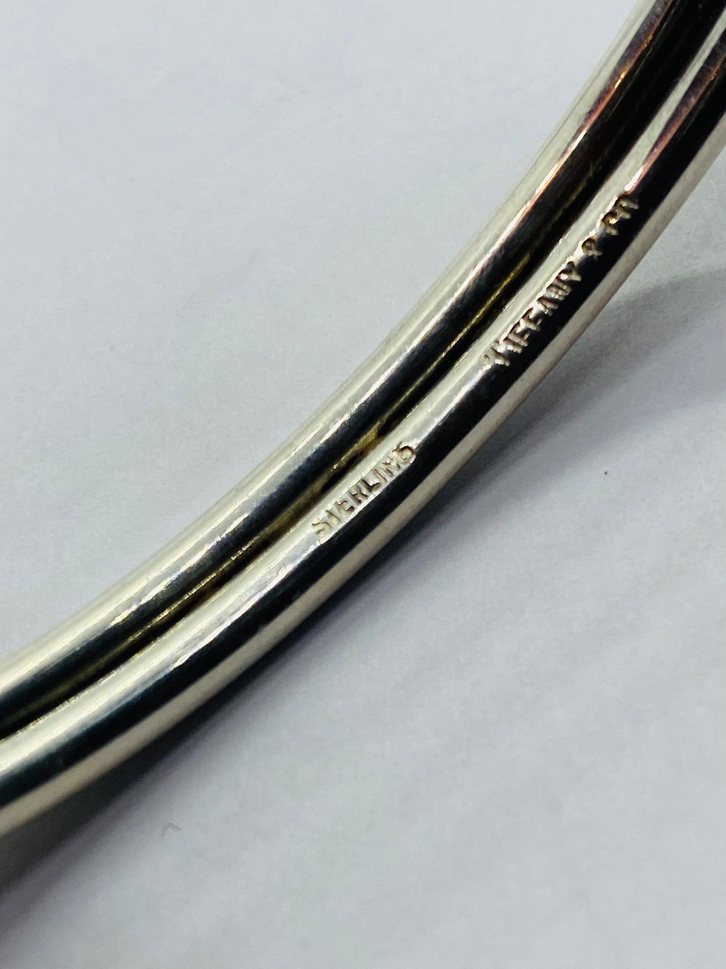 Tiffany & Co Double Coil Double Bracelet Sterling Silver 925. RARE. 7.5”