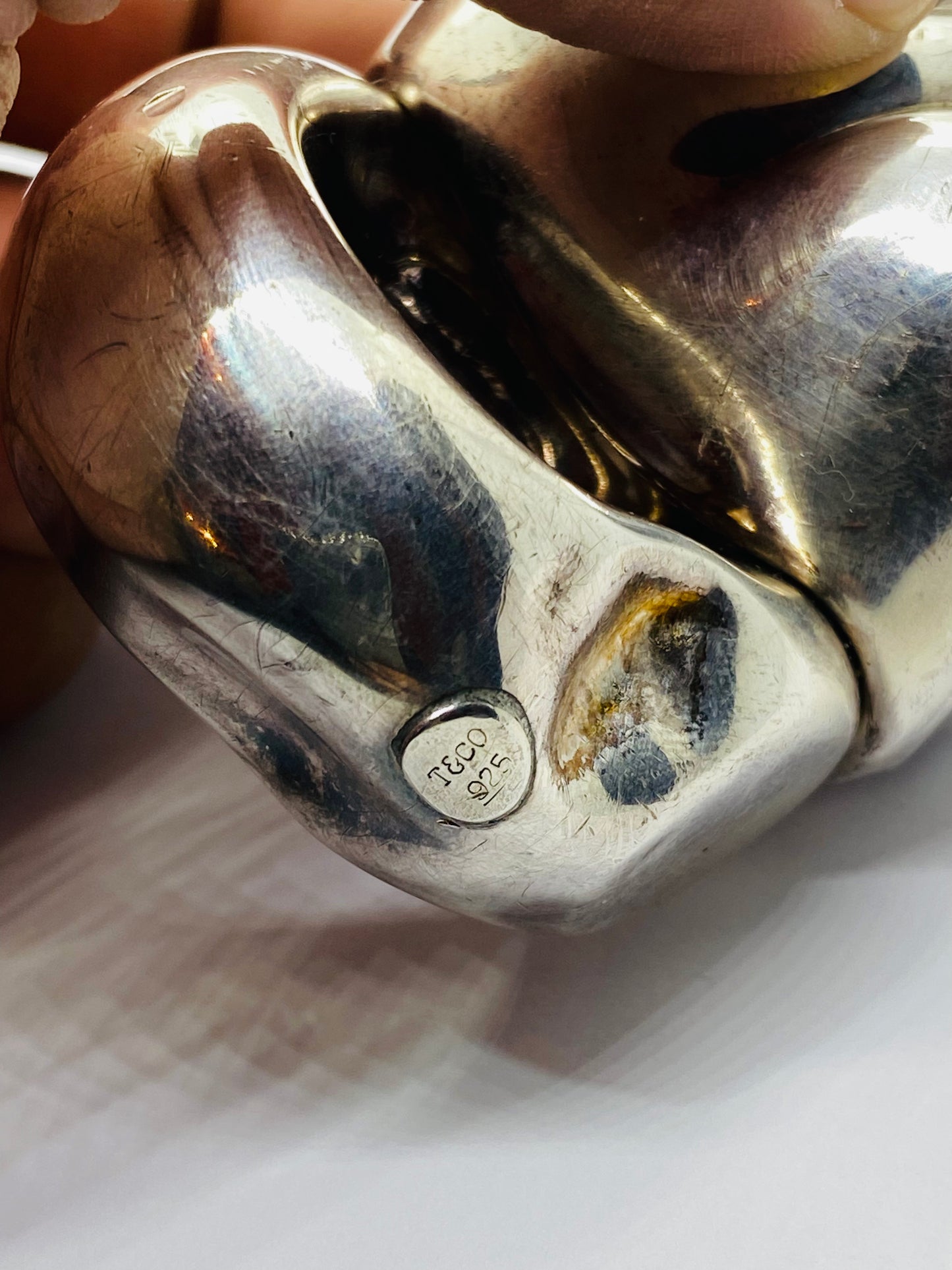 RARE Tiffany & Co. Sterling Silver Monkey Baby Rattle 101 Grams! Collector