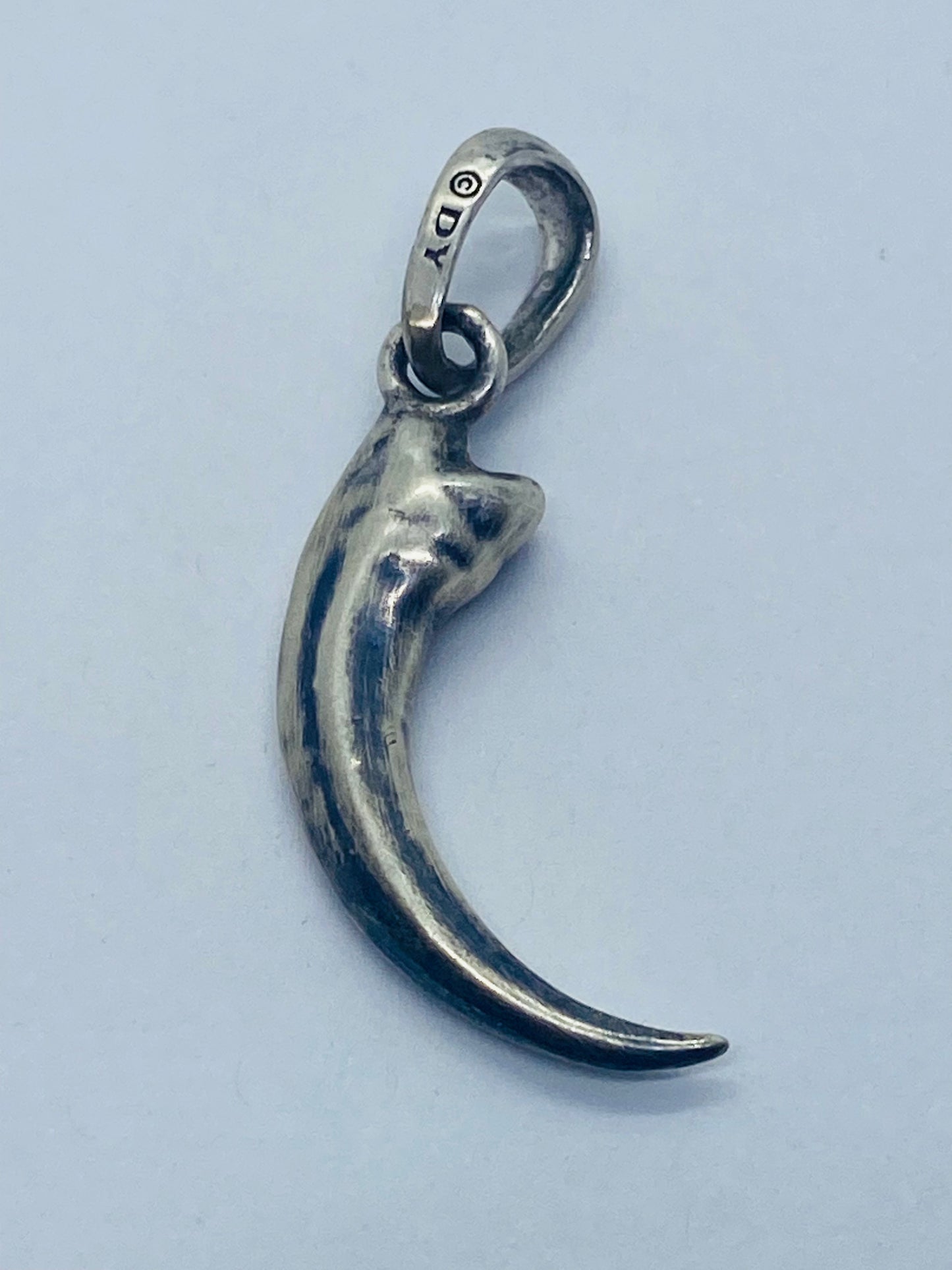 David Yurman Sterling Silver Amulets Shark Tooth Pendant