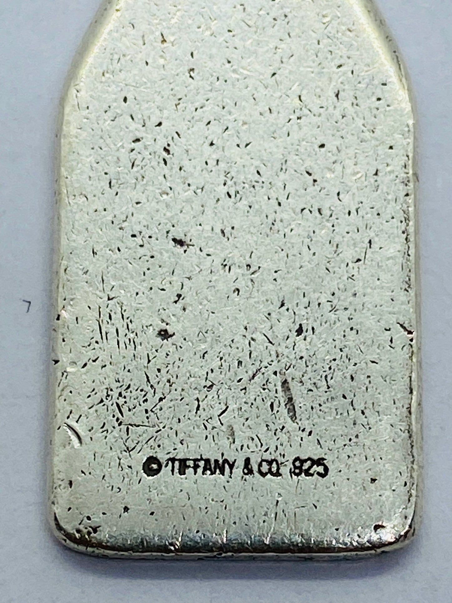 Tiffany & Co 1837 Champagne Bottle Pendant or Charm in Sterling Silver
