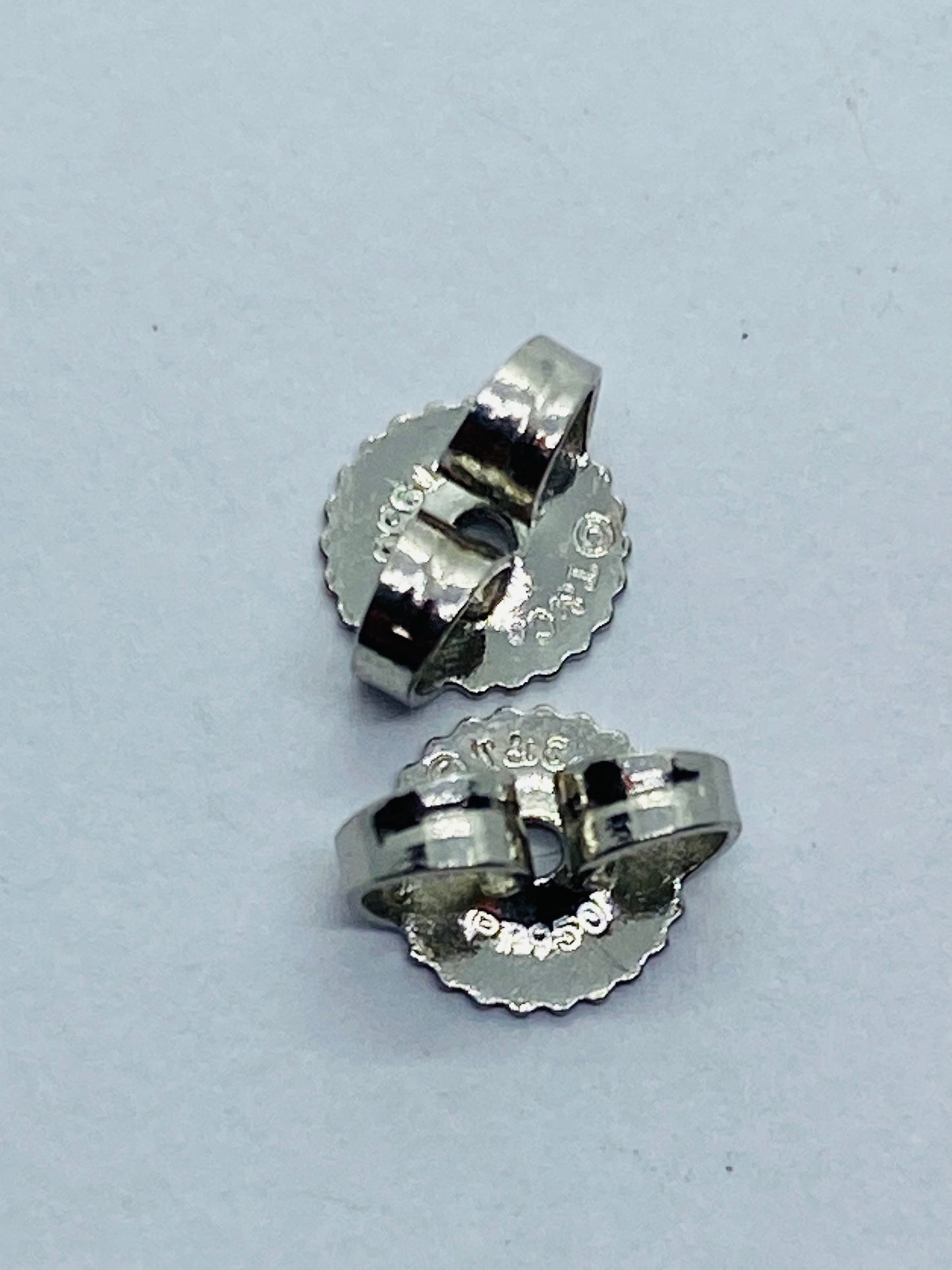 Tiffany & Co Platinum Solitaire Diamond .34 Stud Earrings