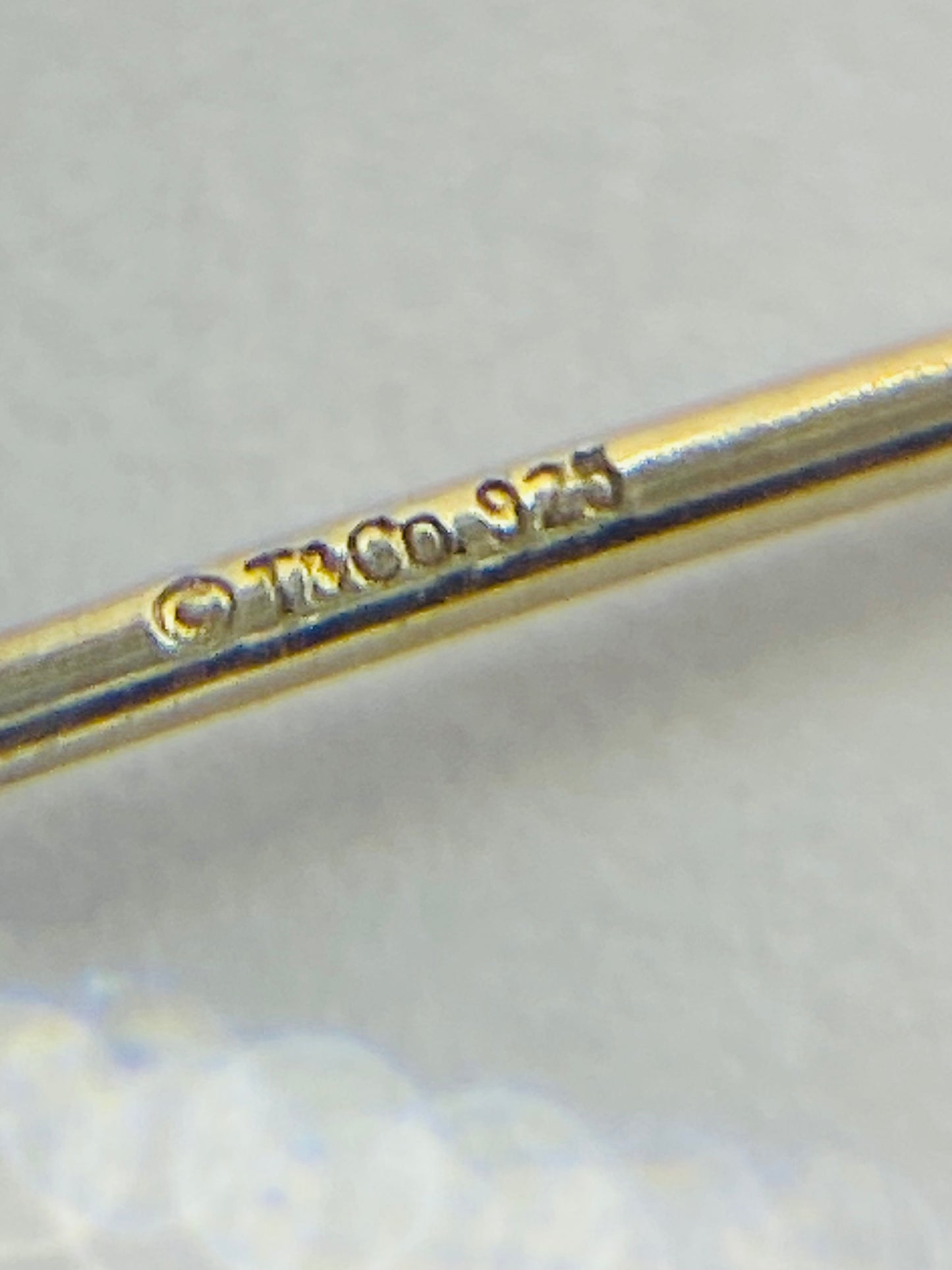 Tiffany & Co. 1837 Narrow Large 33mm Hoop Earrings Love Sterling Silver