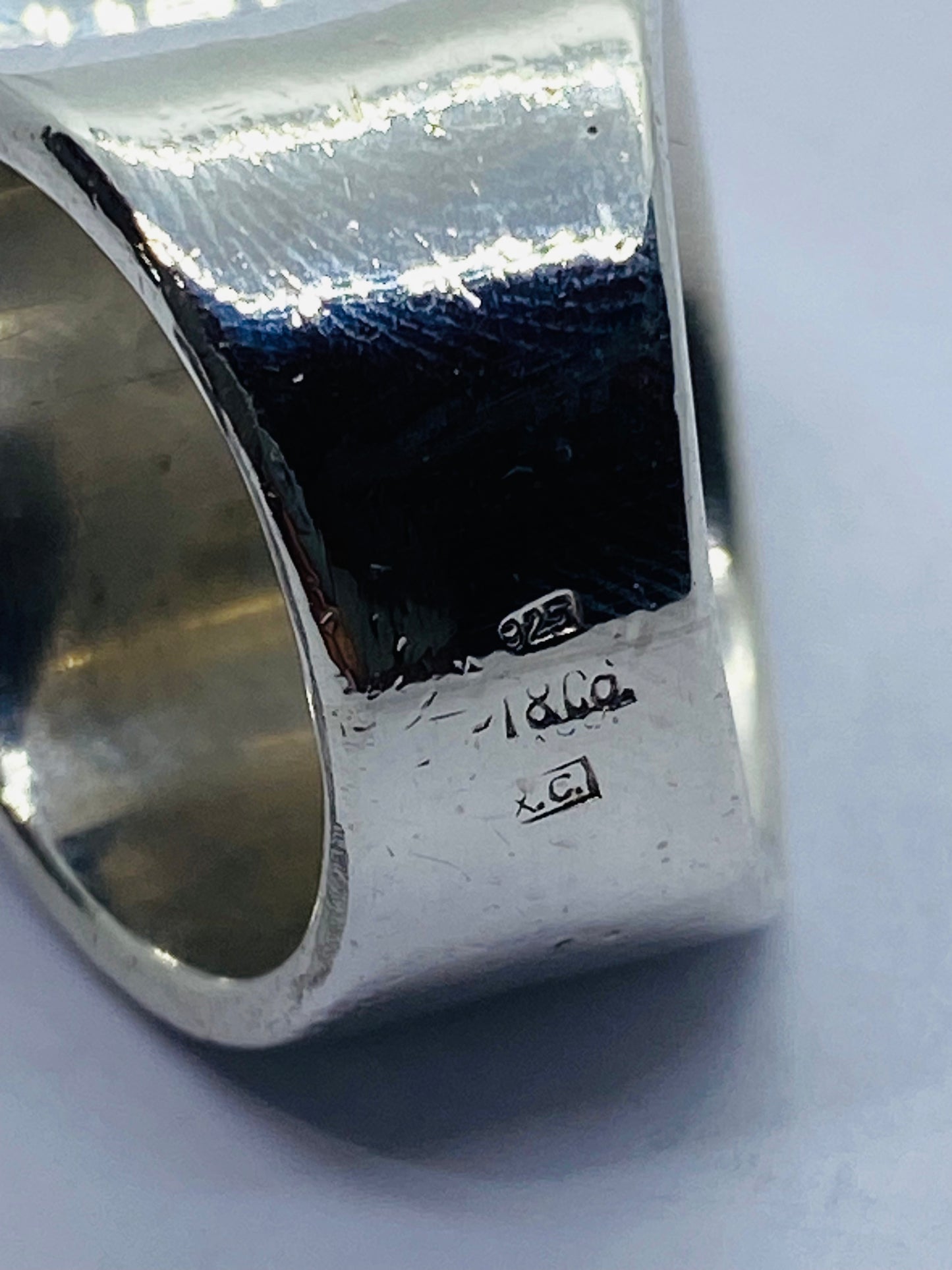 Tiffany & Co. 1977 Rare Sculptural Free Form Ring 925 Sterling Silver 5.5 Pouch