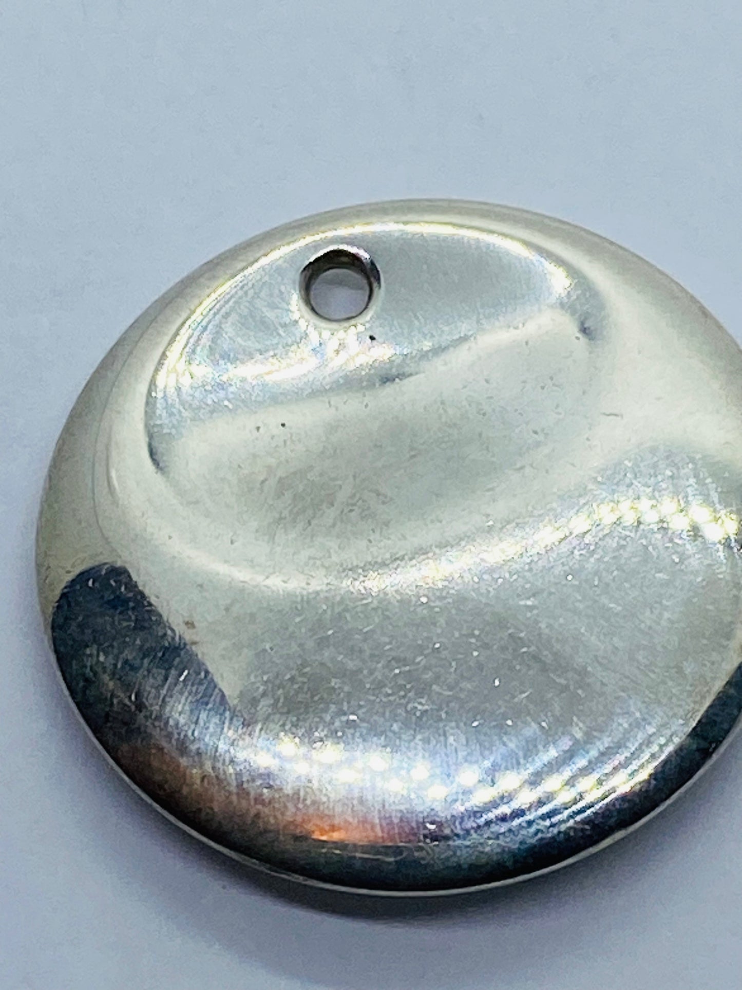 Tiffany & Co Elsa Peretti Sterling Silver 23mm Round Disc Pendant
