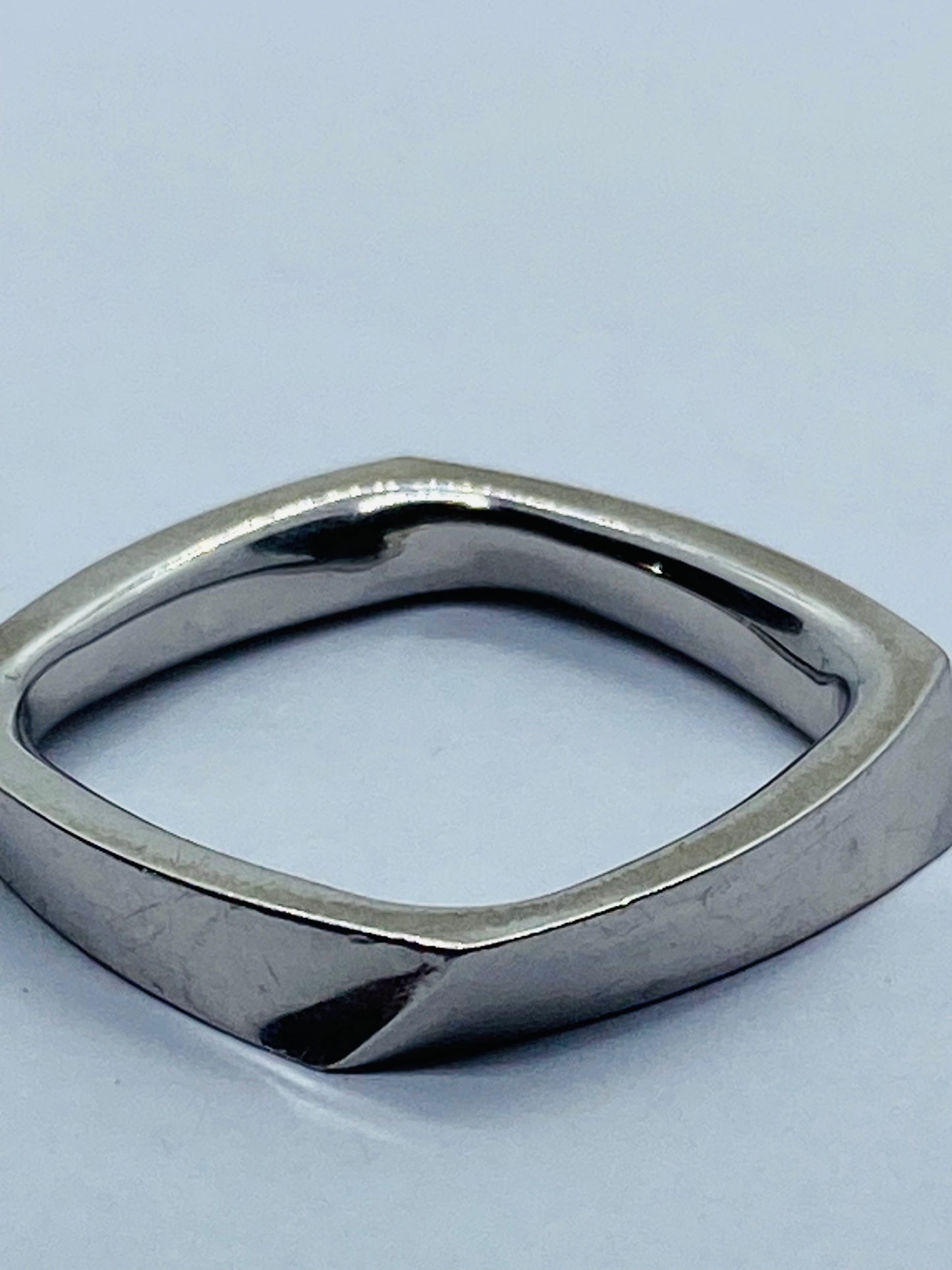 Tiffany & Co. 18k White Gold Frank Gehry Torque Ring Size 6.25 6.6g