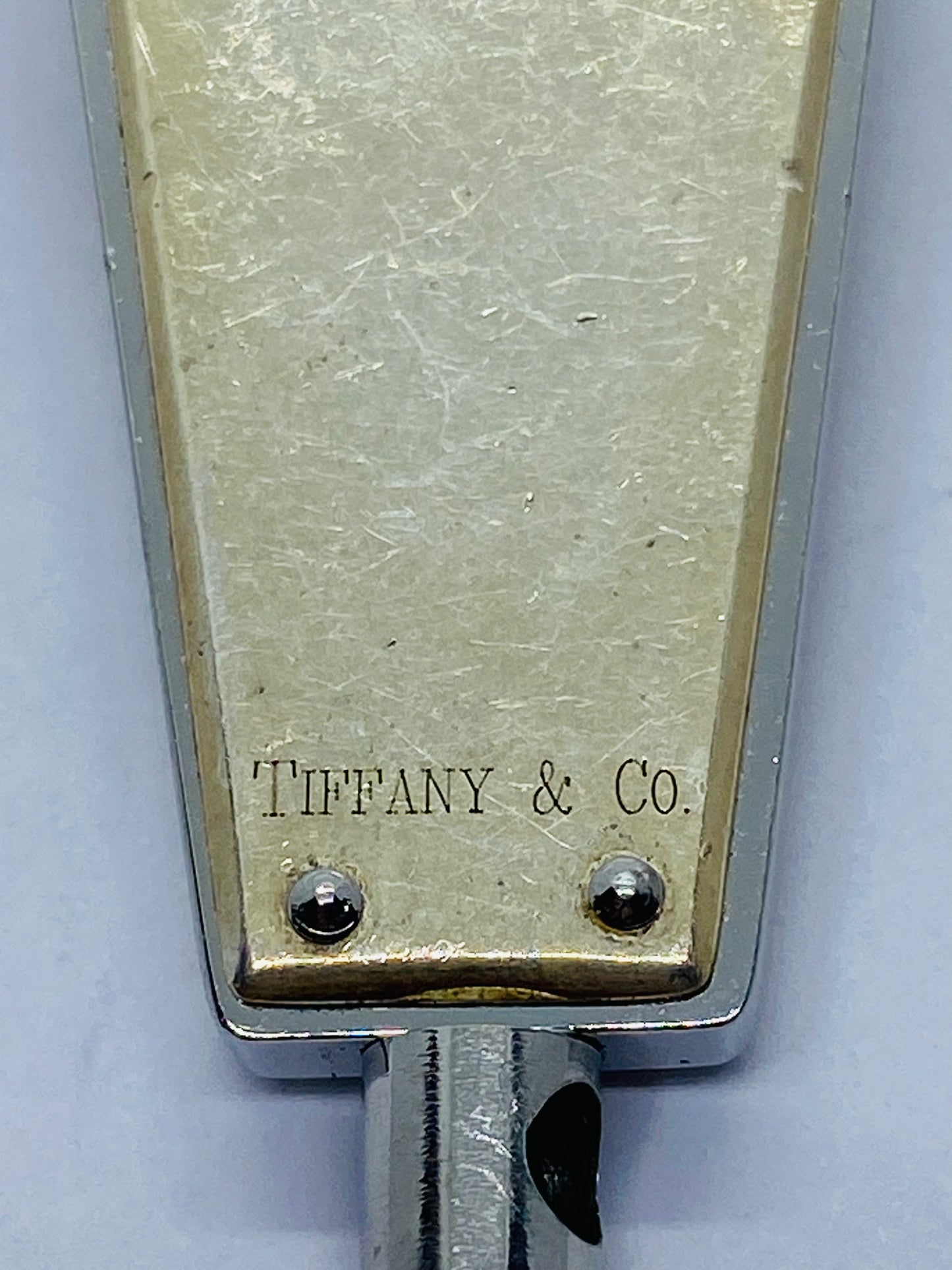 Tiffany & Co Sterling Silver 1837 Valet Key Ring Holder