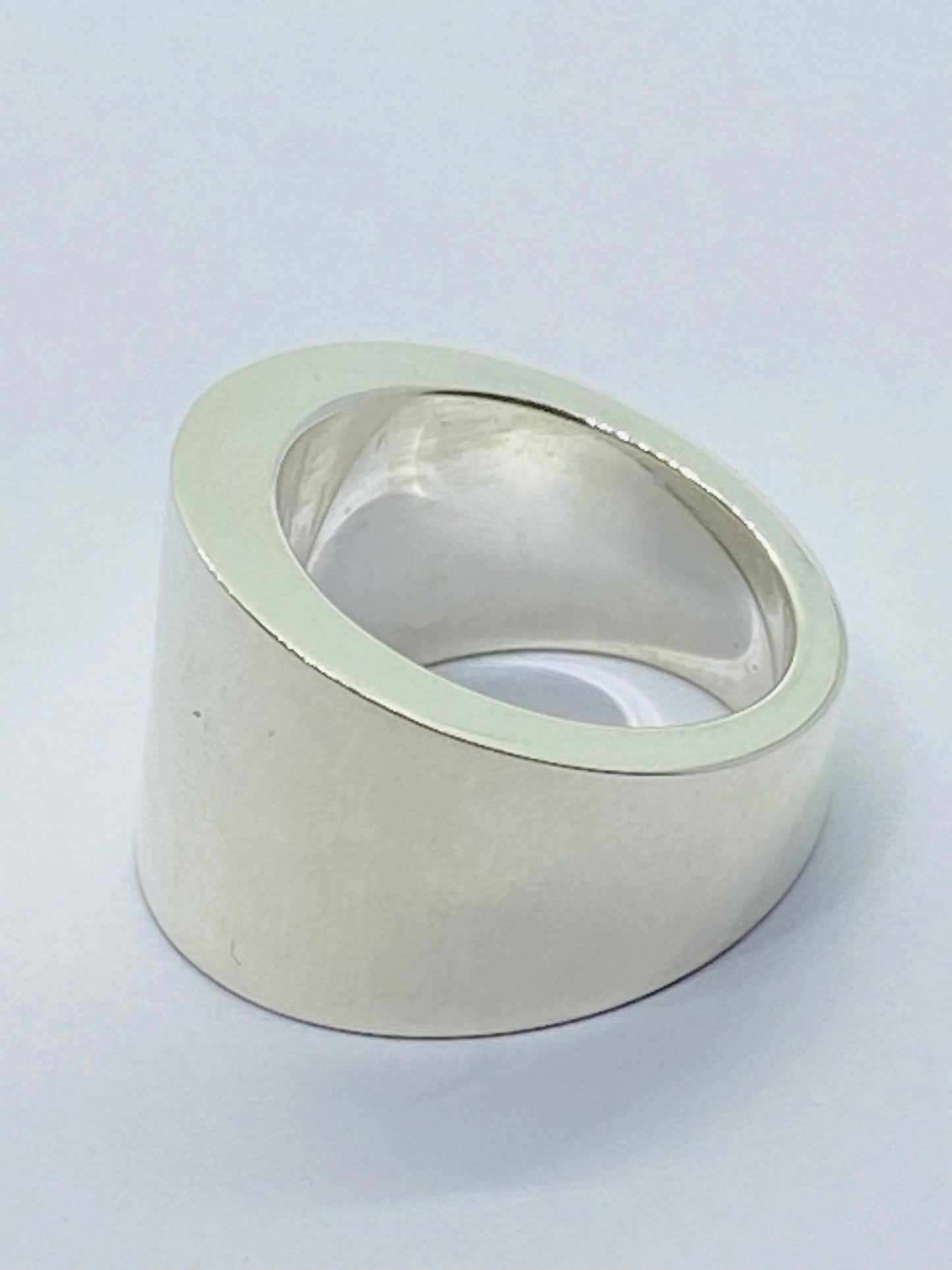Tiffany & Co Out of Retirement Ring Heavy Dome Ring Sterling Silver 925