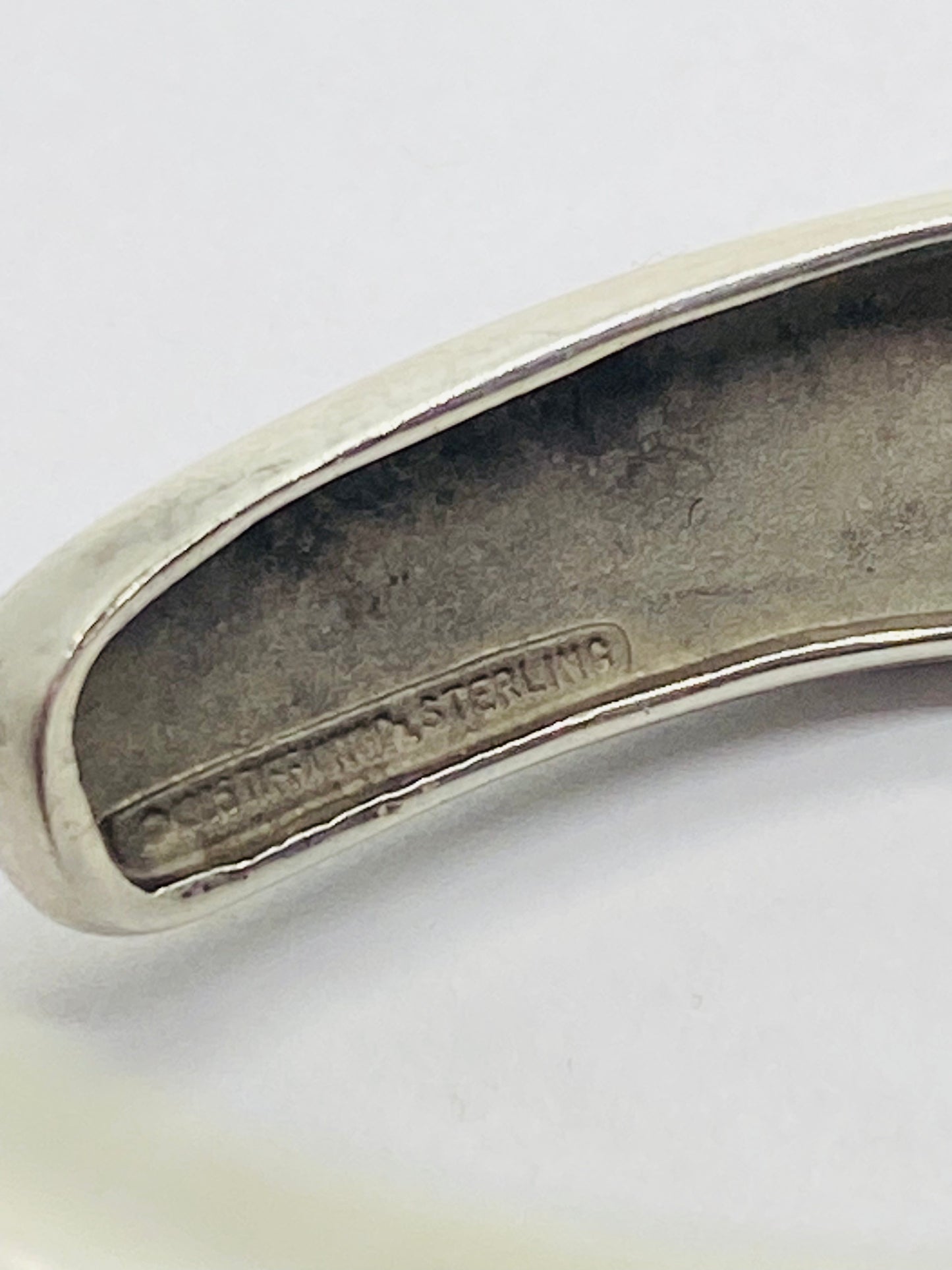 TIFFANY & Co STERLING PALOMA PICASSO GRAFFITI X CUFF BRACELET 1985 76.1G Rare