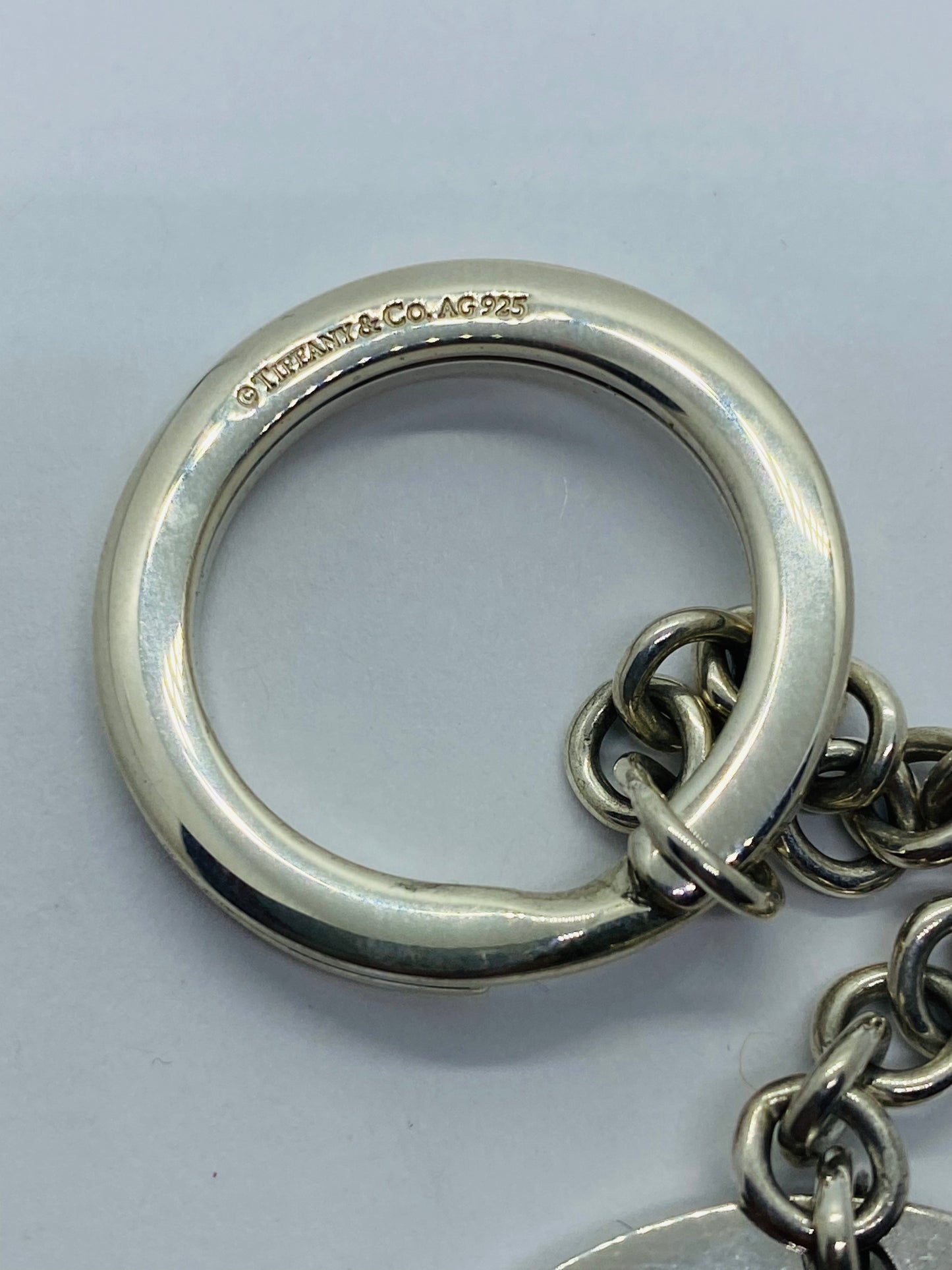 Rare Retired Large NEW YORK Key chain Key Ring 4.75” Long. Mint Condition