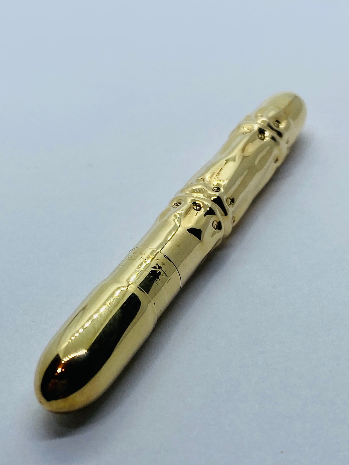 Tiffany Co 14k Vintage Bamboo Pen Brush Original Box Makeup Rare Vintage 18 Gram