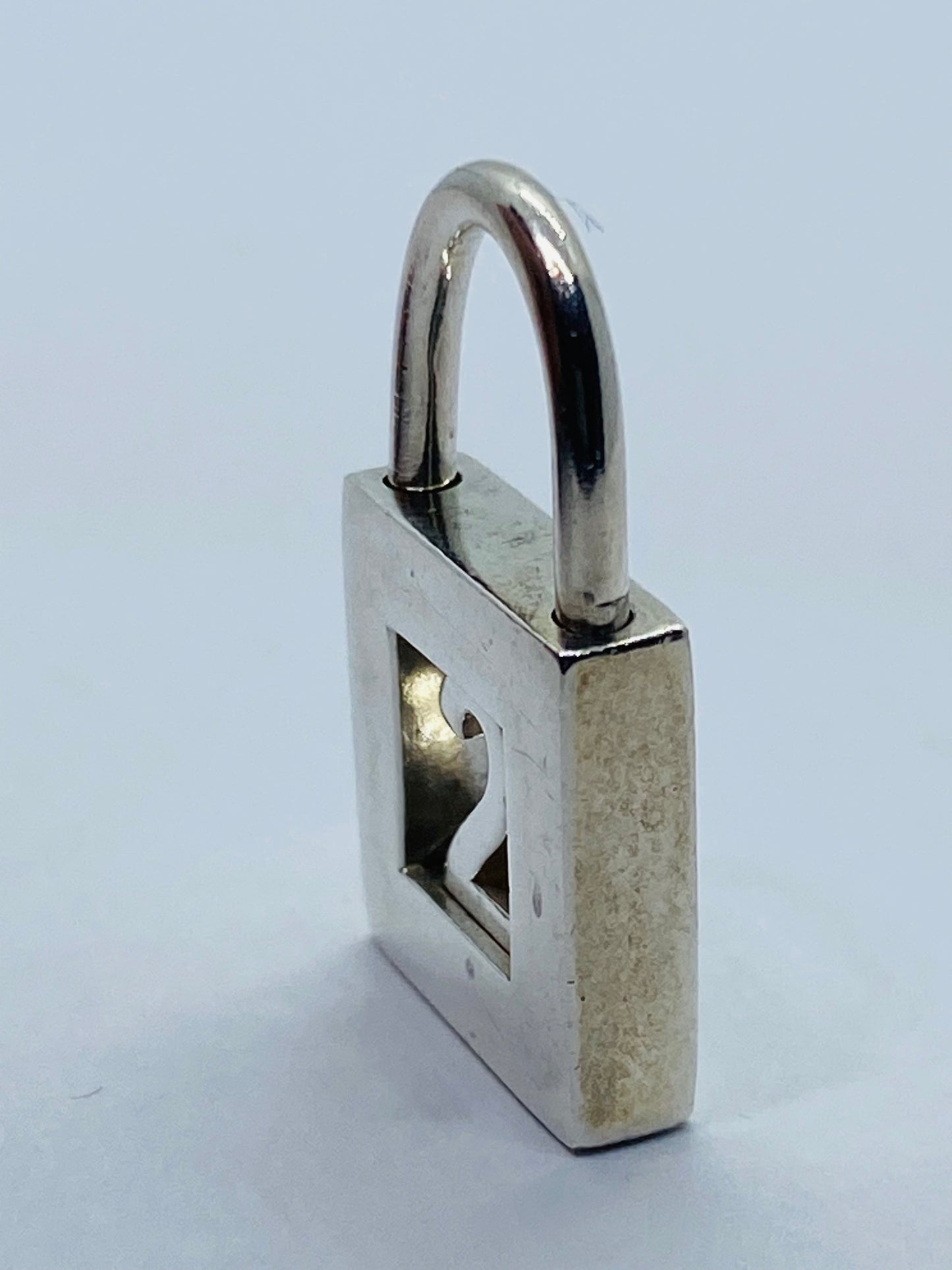 Tiffany & Co Silver Number Two 2 Padlock Charm Box