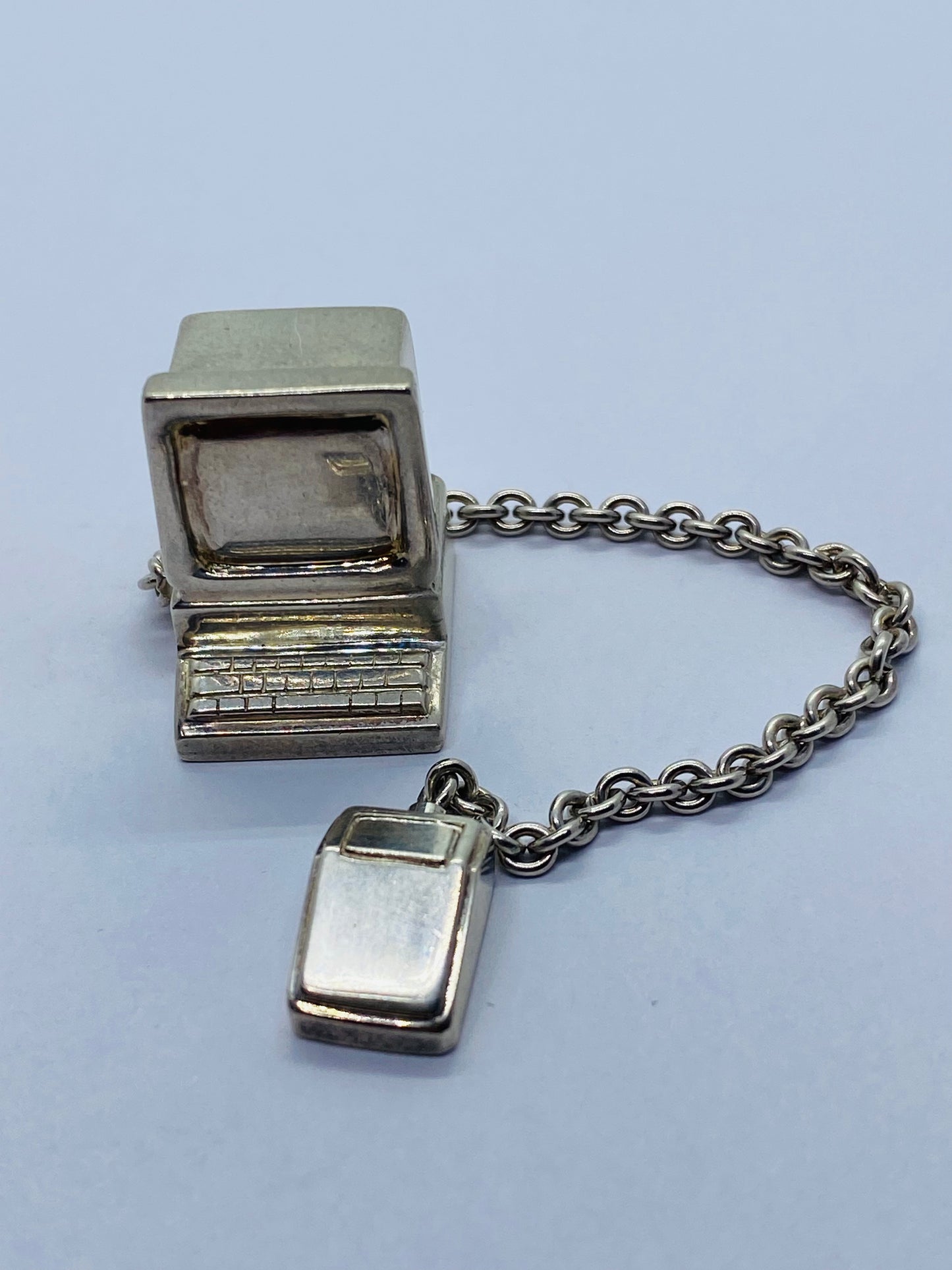 Tiffany & Co. Vintage Retired 90's Sterling Silver 925 Computer COLLECTOR PIECE