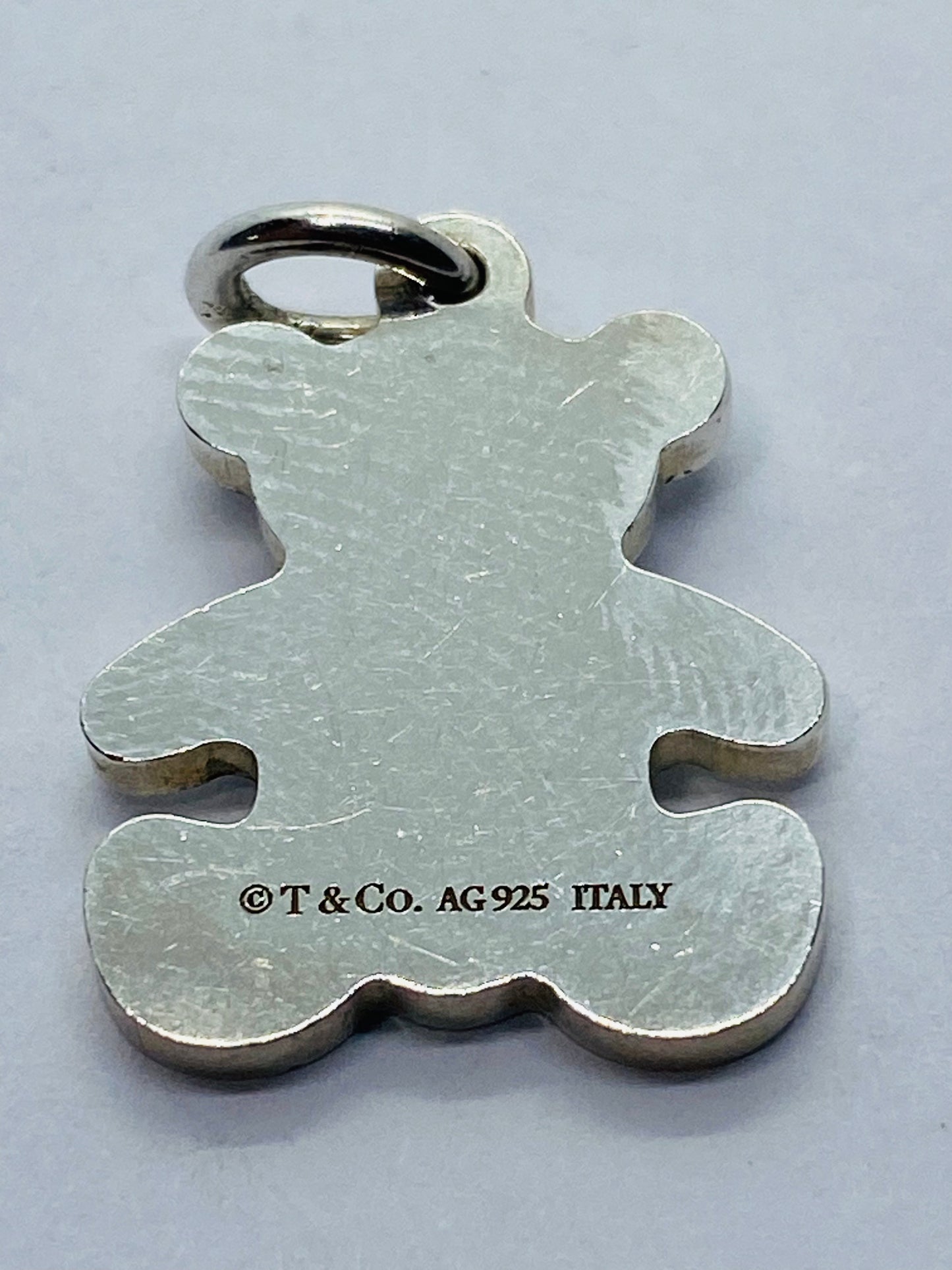 Tiffany & Co Sterling Silver 925 Teddy Bear Charm