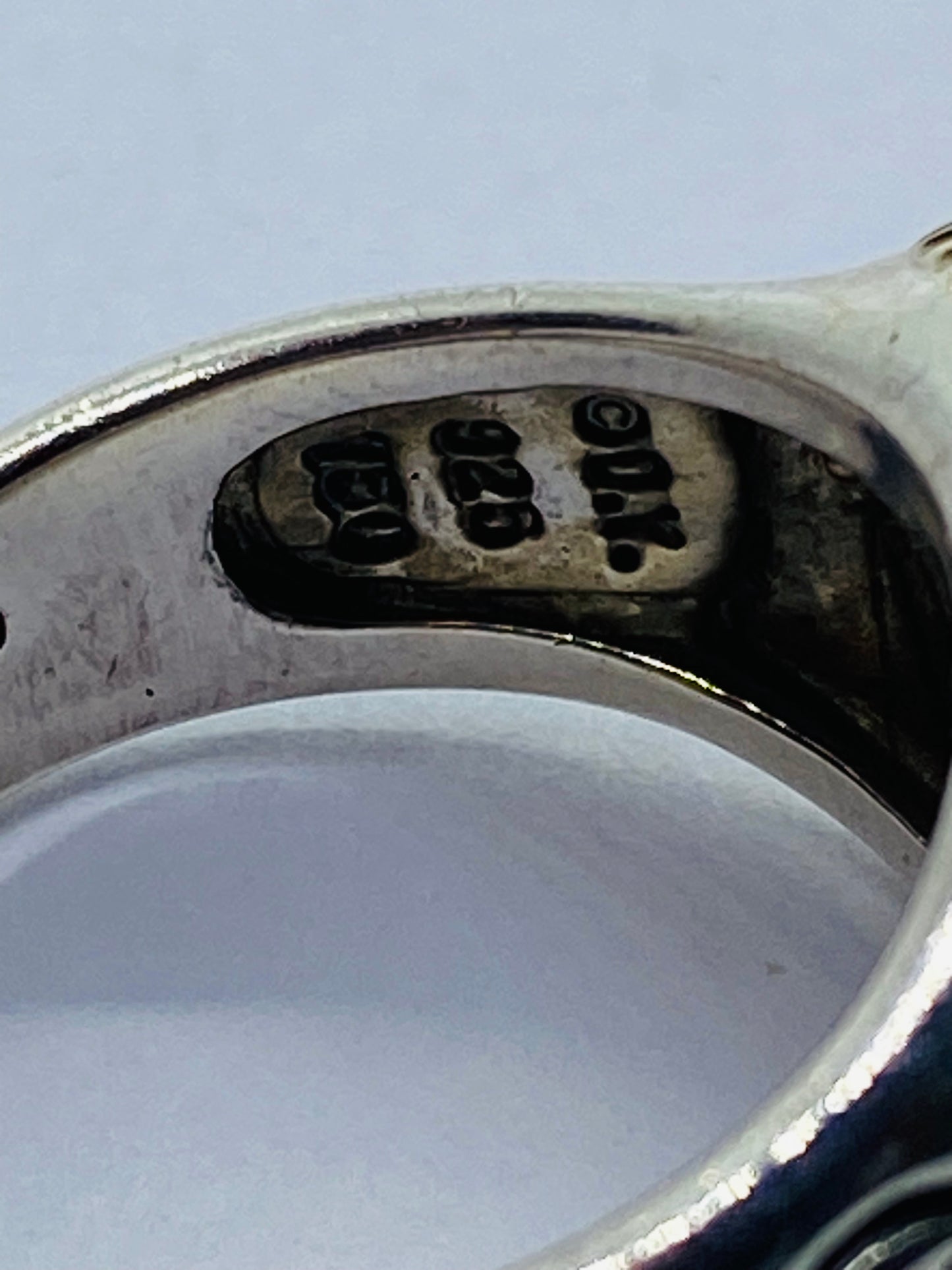 18K Yellow Gold Silver Smoky Topaz Cocktail Ring Oval Signature