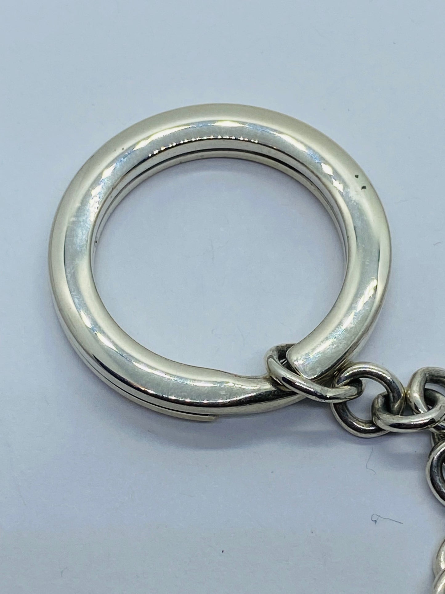 Rare Retired Large NEW YORK Key chain Key Ring 4.75” Long. Mint Condition