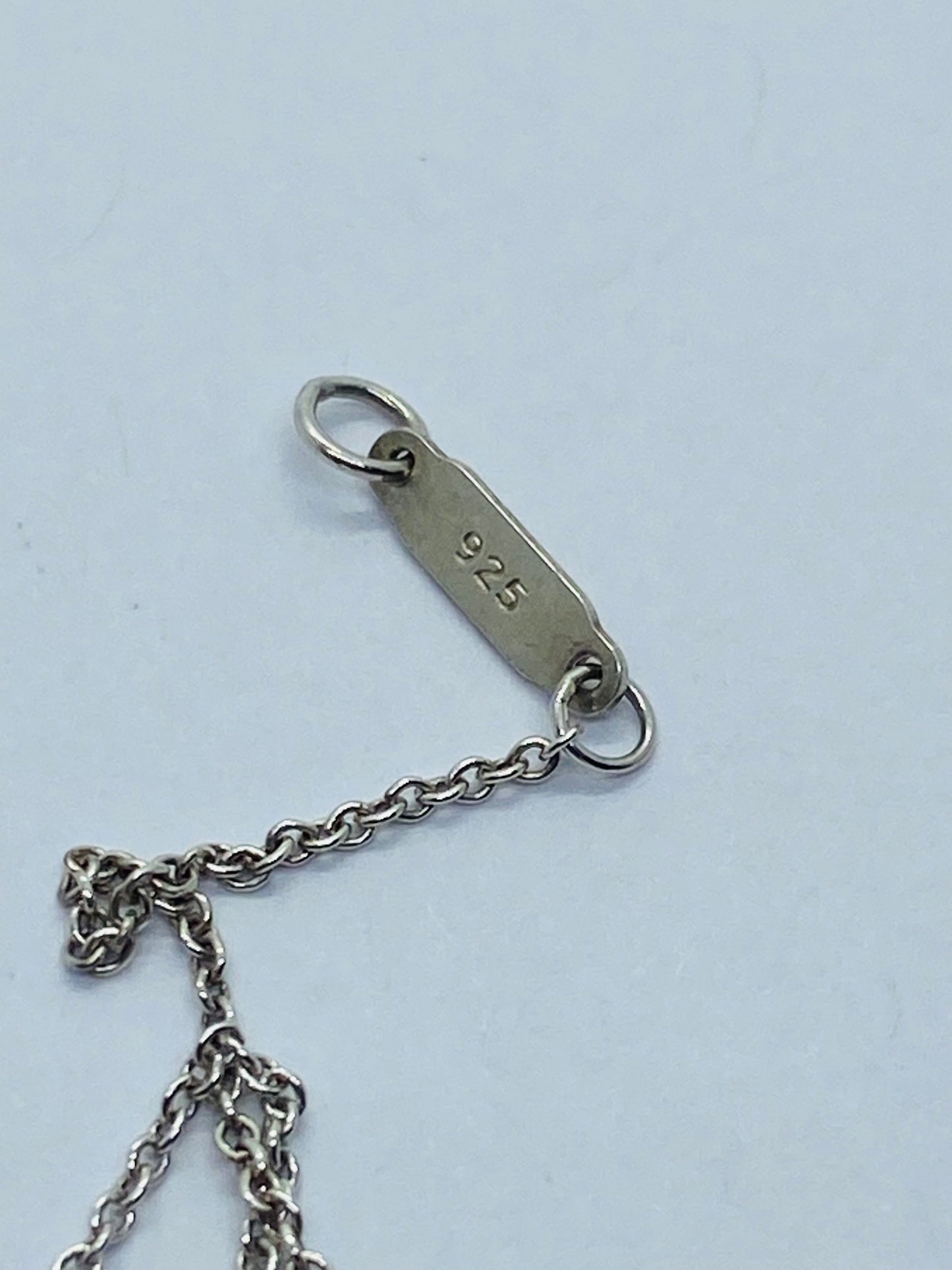 Tiffany & Co Silver 1837 Square Cube Padlock Pendant Charm Necklace 16” Rare