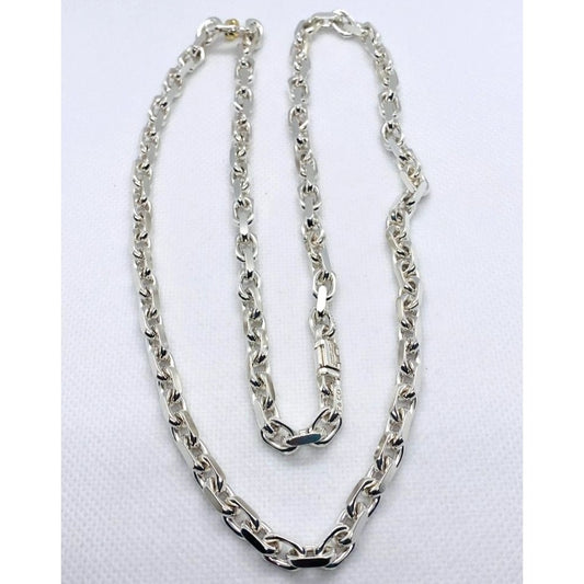 Tiffany & Co Makers Sterling Silver 925 18K 750 Necklace Chain