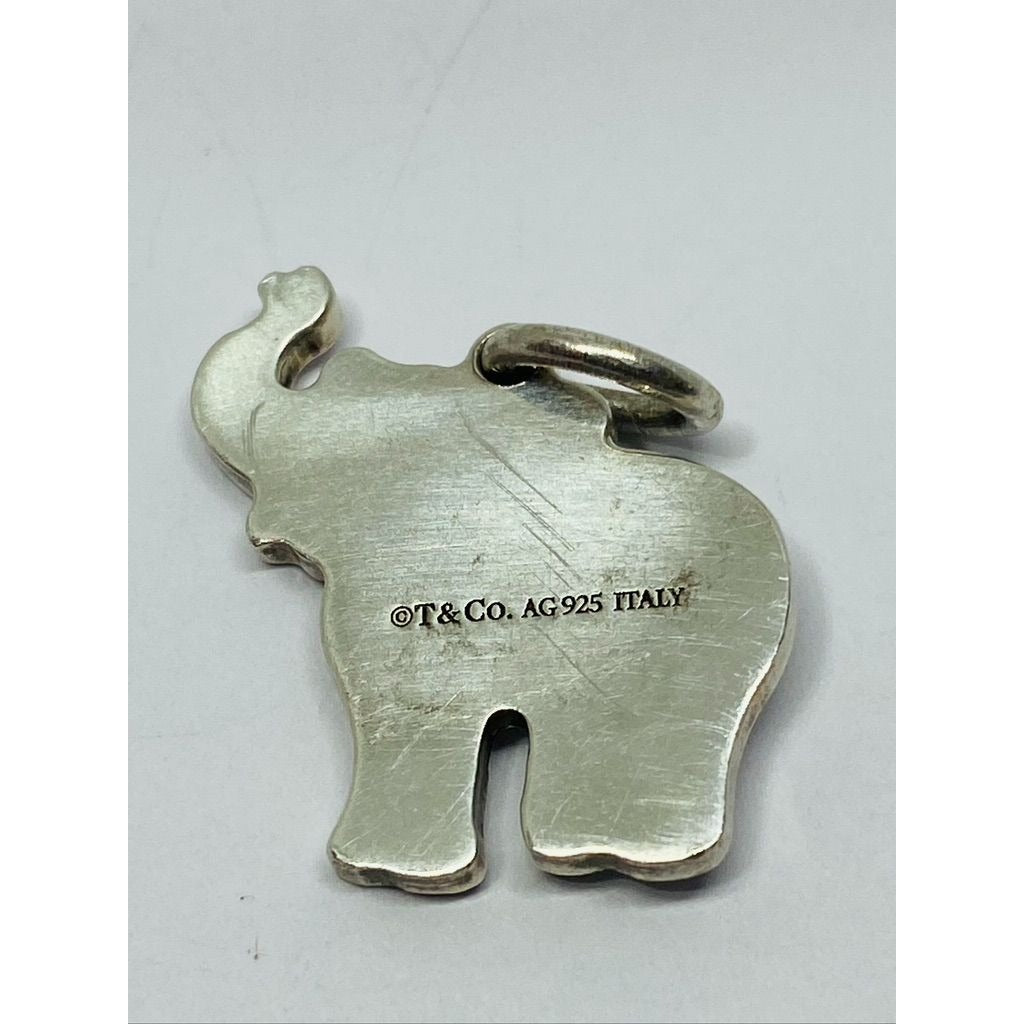 Tiffany & Co Elephant Charm or Pendant in Sterling Silver