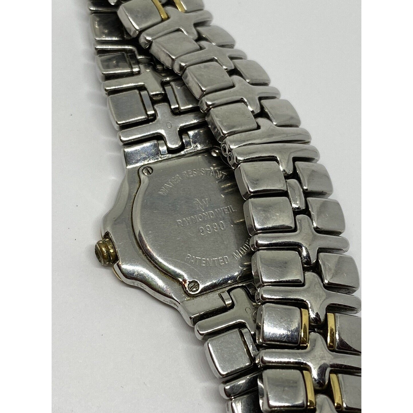 RAYMOND WEIL- Parsifal 9990 - Two-Tone - Diamond - Women's Watch READ!!!