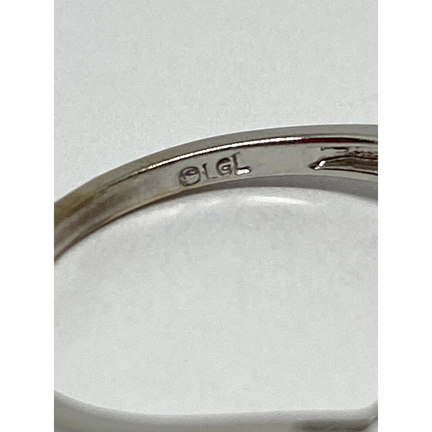 Estate Diamond Citrine 10K Gold Crossover Ring