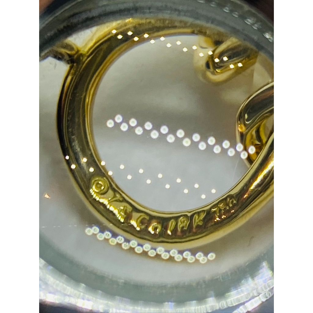 Tiffany & Co. 18k Yellow Gold Black Onyx Angela Cummings Lentil Necklace 14.5"