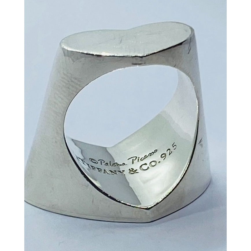 Tiffany & Co Paloma Picasso Modern Double Heart Size 7.75