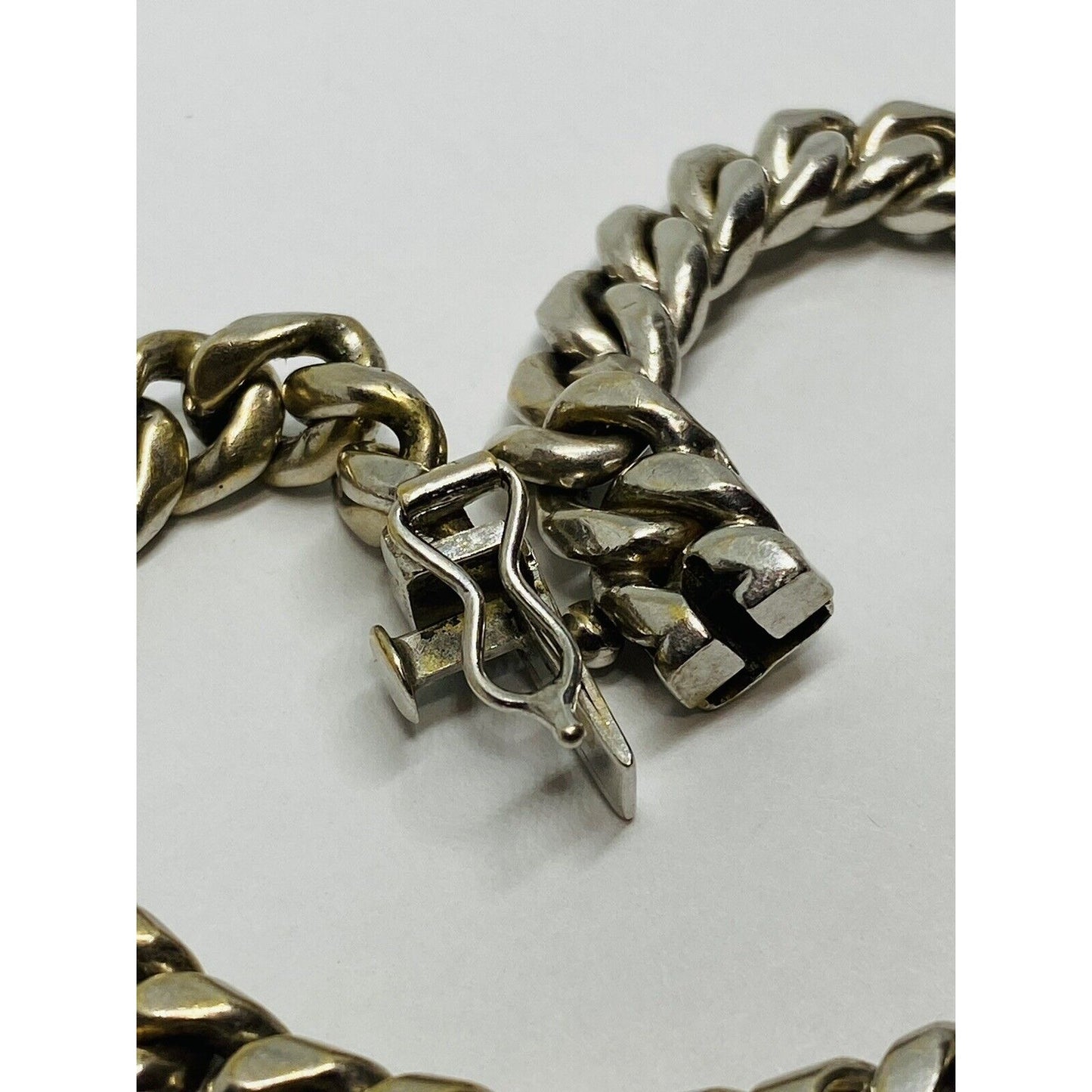 53.3 grams SOLID 14k GOLD CUBAN 8.5MM chain BRACELET 8.25”