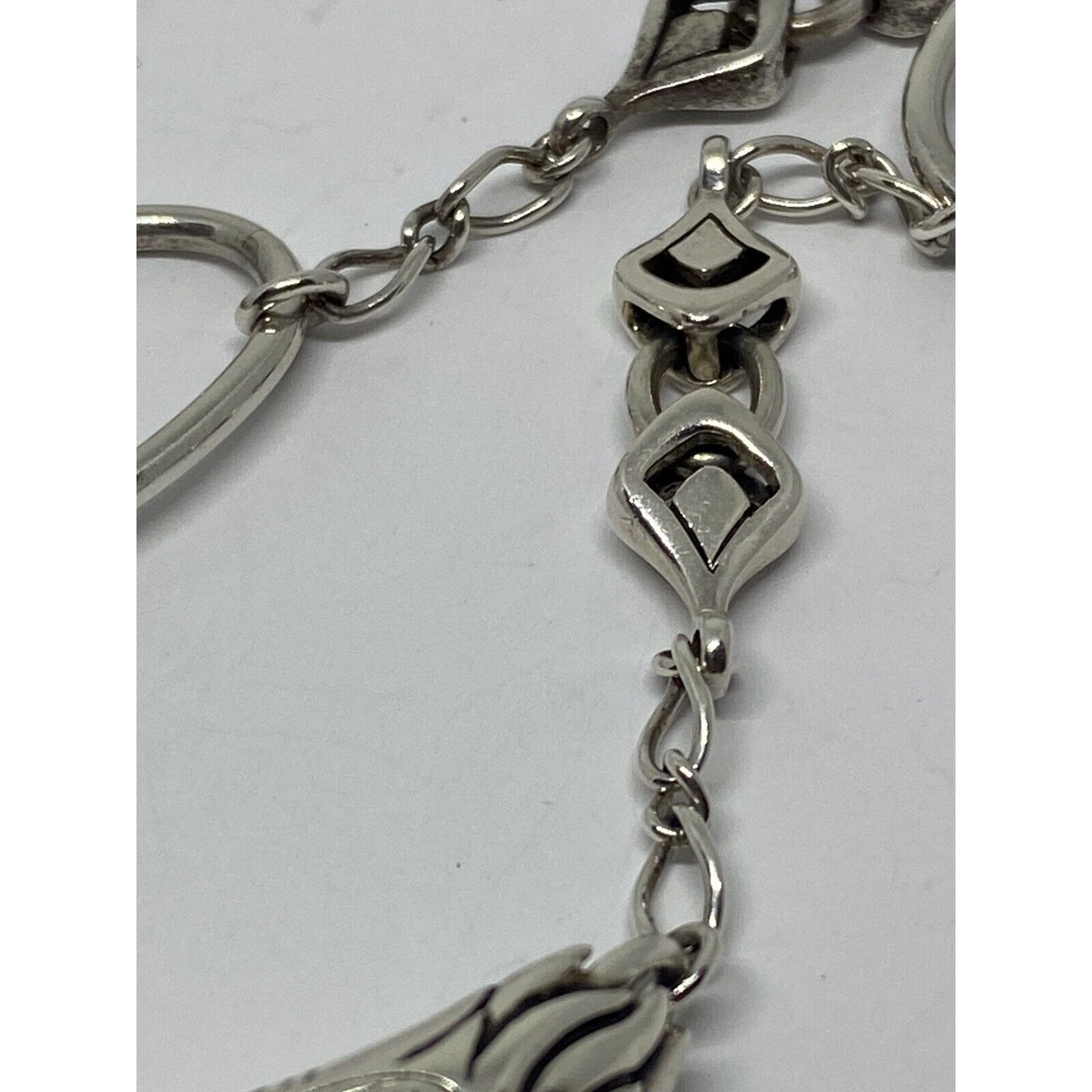 John Hardy 'Naga Dragon' Onyx Sapphire Sterling Silver Lariat 43.5”