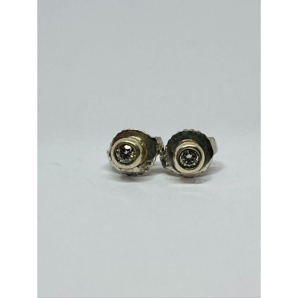 Tiffany & Co Elsa Peretti Diamond By The Yard Earrings .10ct