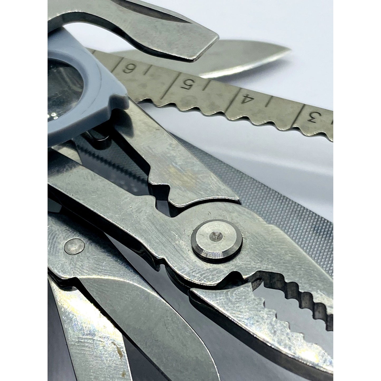 TIFFANY & CO STERLING SILVER 18K & BLUE Victorinox Swiss Army Swiss Champ Knife