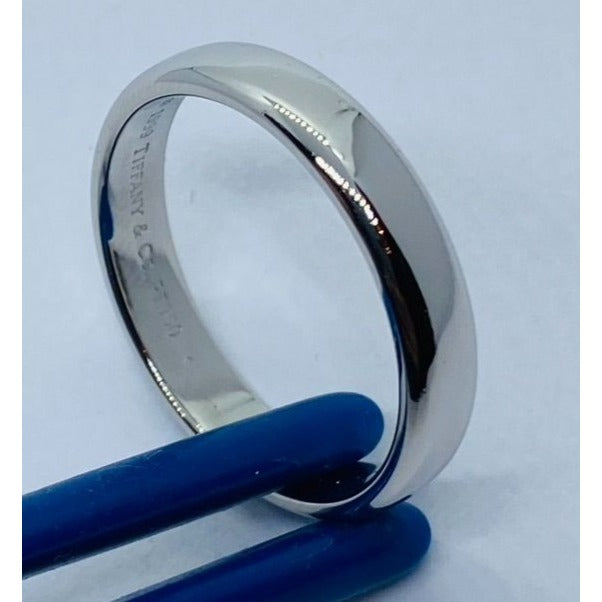 Tiffany & Co Platinum 950 Band Size 11.5 10.4 Grams