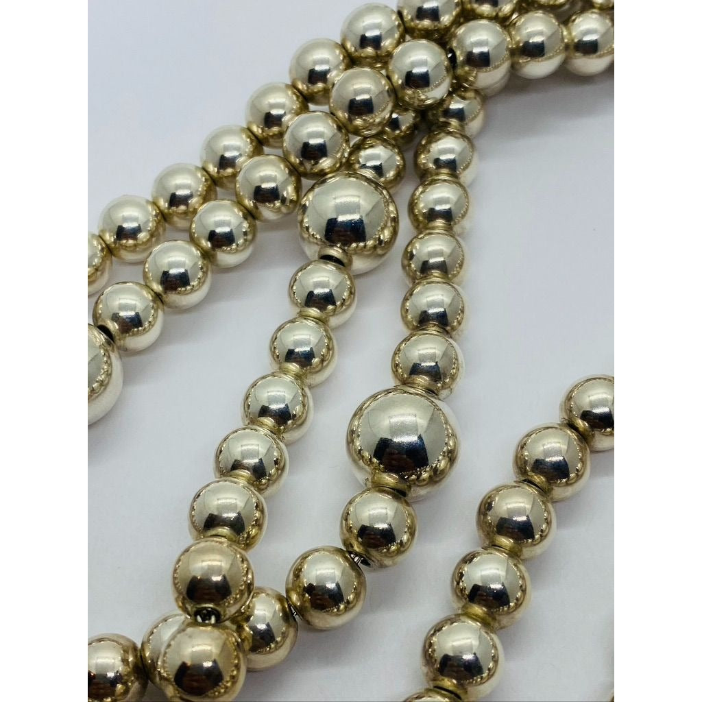 Tiffany & Co Hardwear Ball Bead 87" Extra Long Necklace RARE