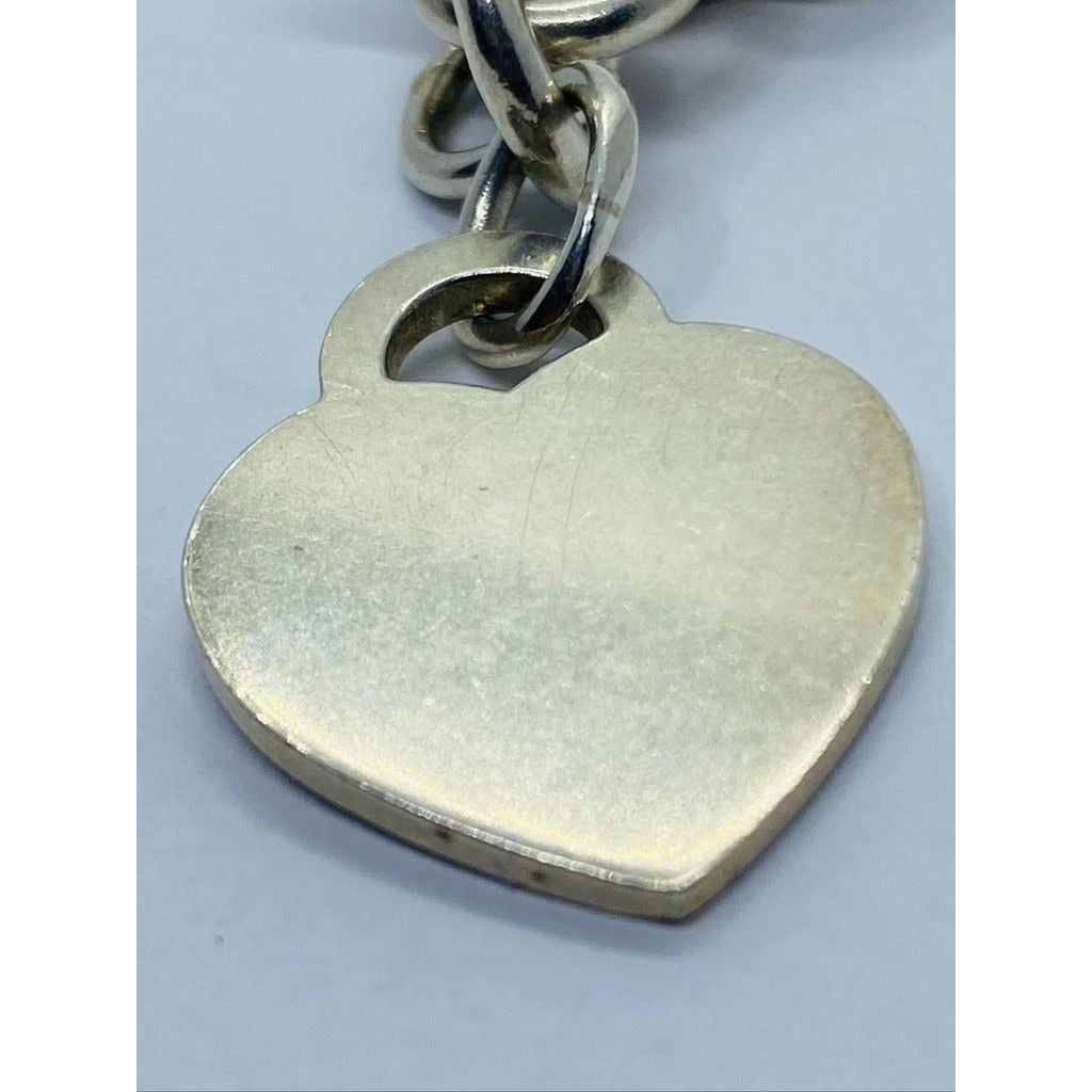 Tiffany & Co Please Return To Tiffany Heart Bracelet 7.75"