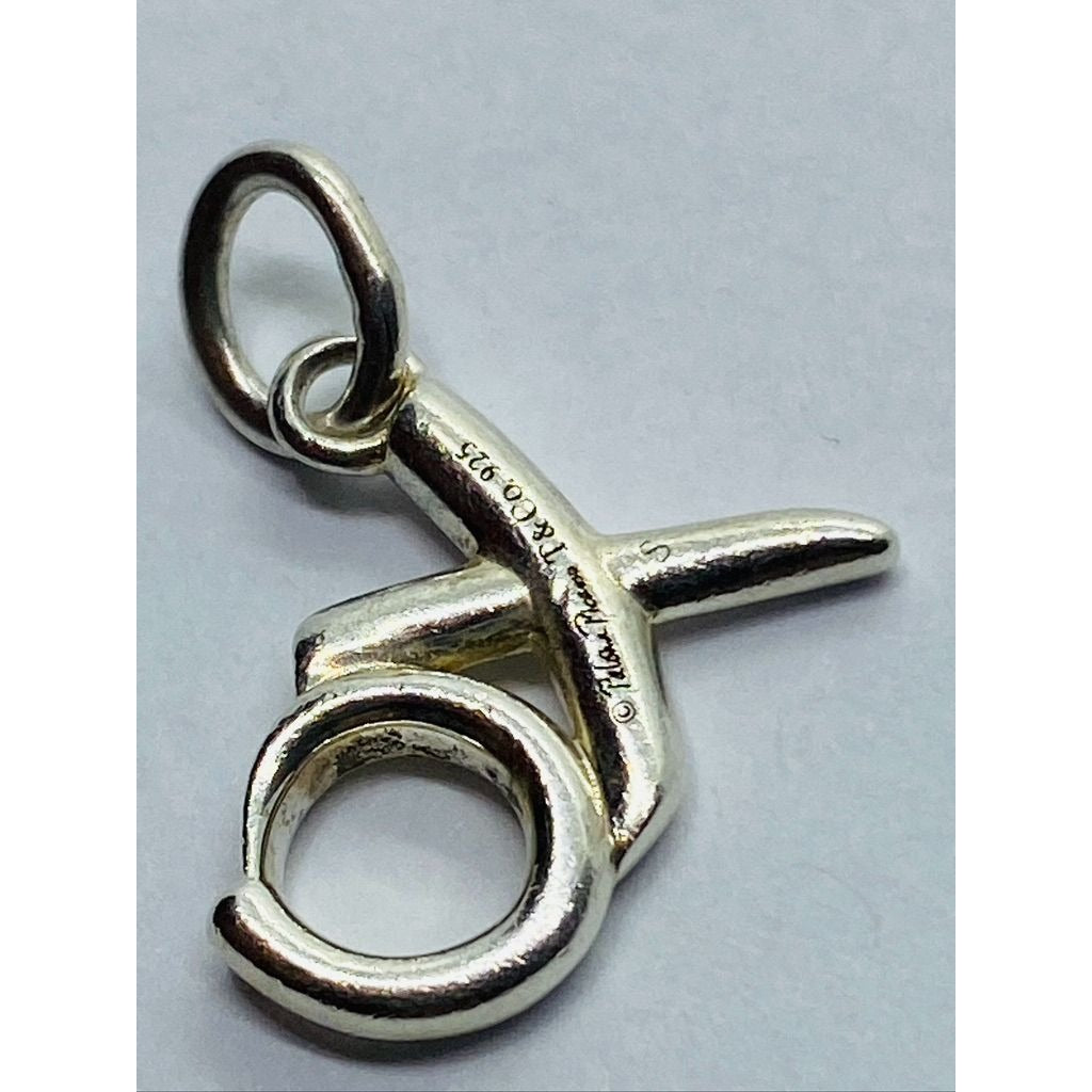 Tiffany & Co Rare Sterling Paloma Picasso XO Pendant Sterling Silver 925