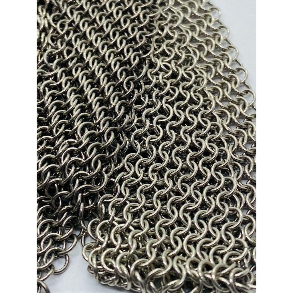 Tiffany & Co Peretti 925 Sterling Silver Extra Long XL Mesh Scarf Necklace 49”