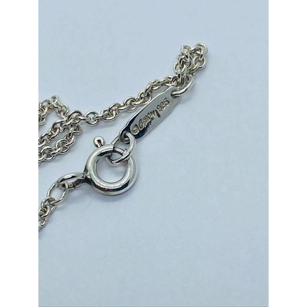Tiffany & Co Frank Ghery Morph Necklace 1.5" by 1.25" 16"