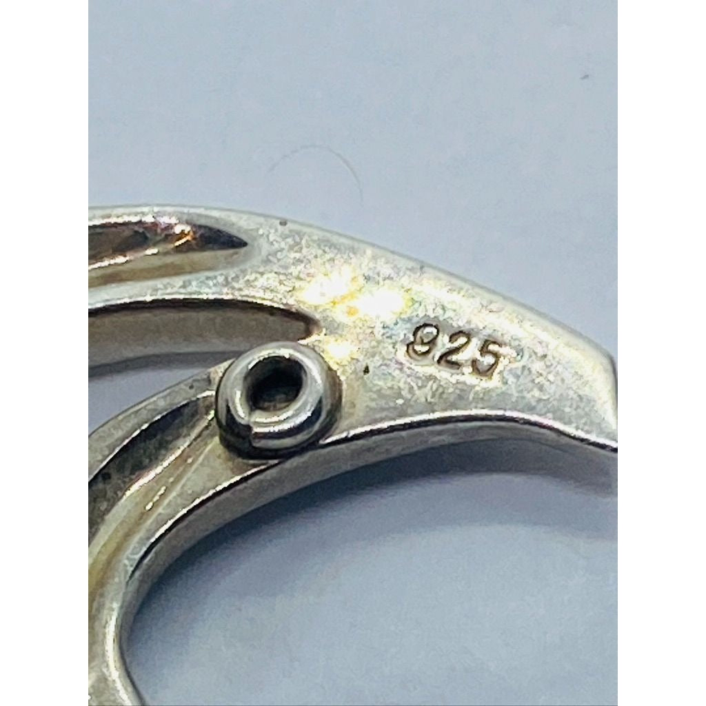 Tiffany & Co Paloma Picasso Half Moon Clip On Earrings Sterling Silver 925