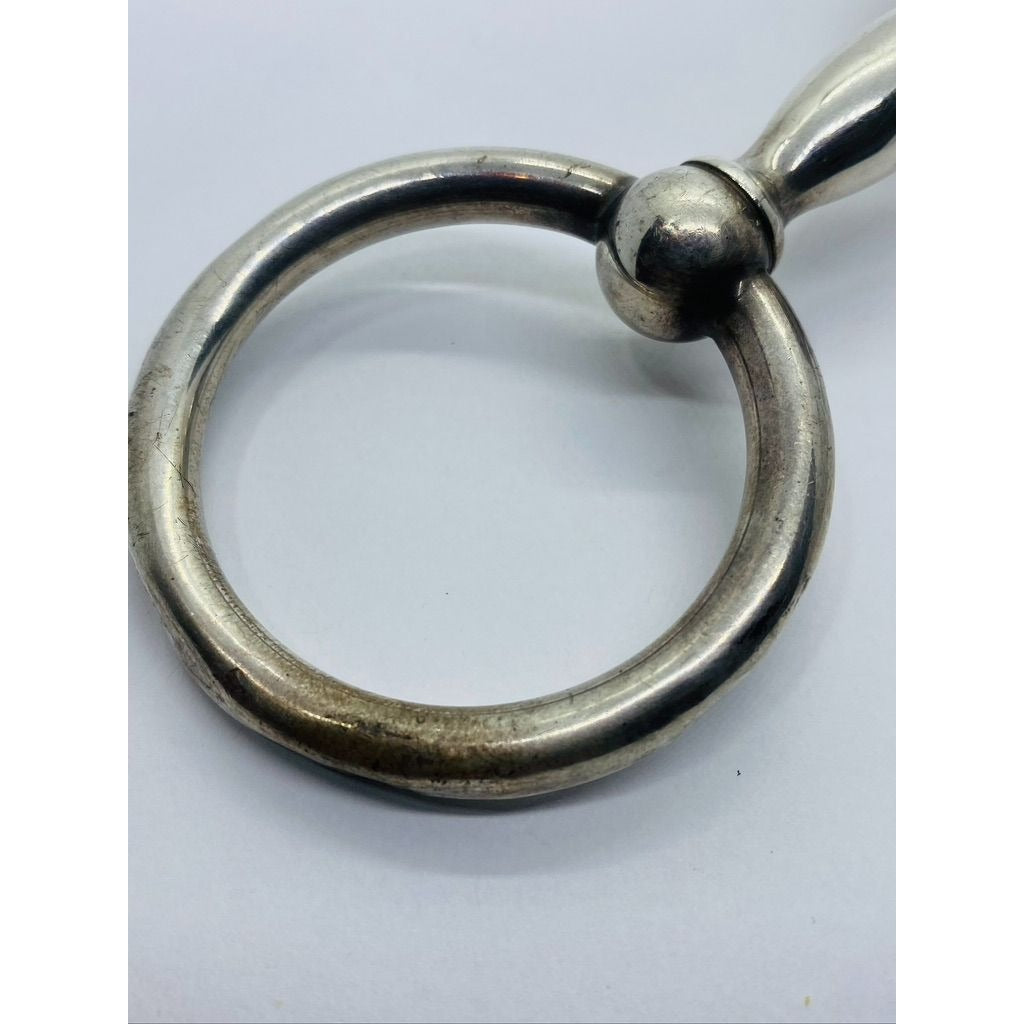 Rare Tiffany & Co Sterling 925 Baby Rattle & Teething Ring