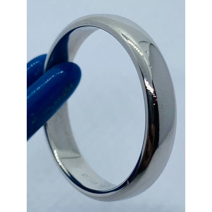 Tiffany & Co Platinum 950 Band Size 11.5 10.4 Grams