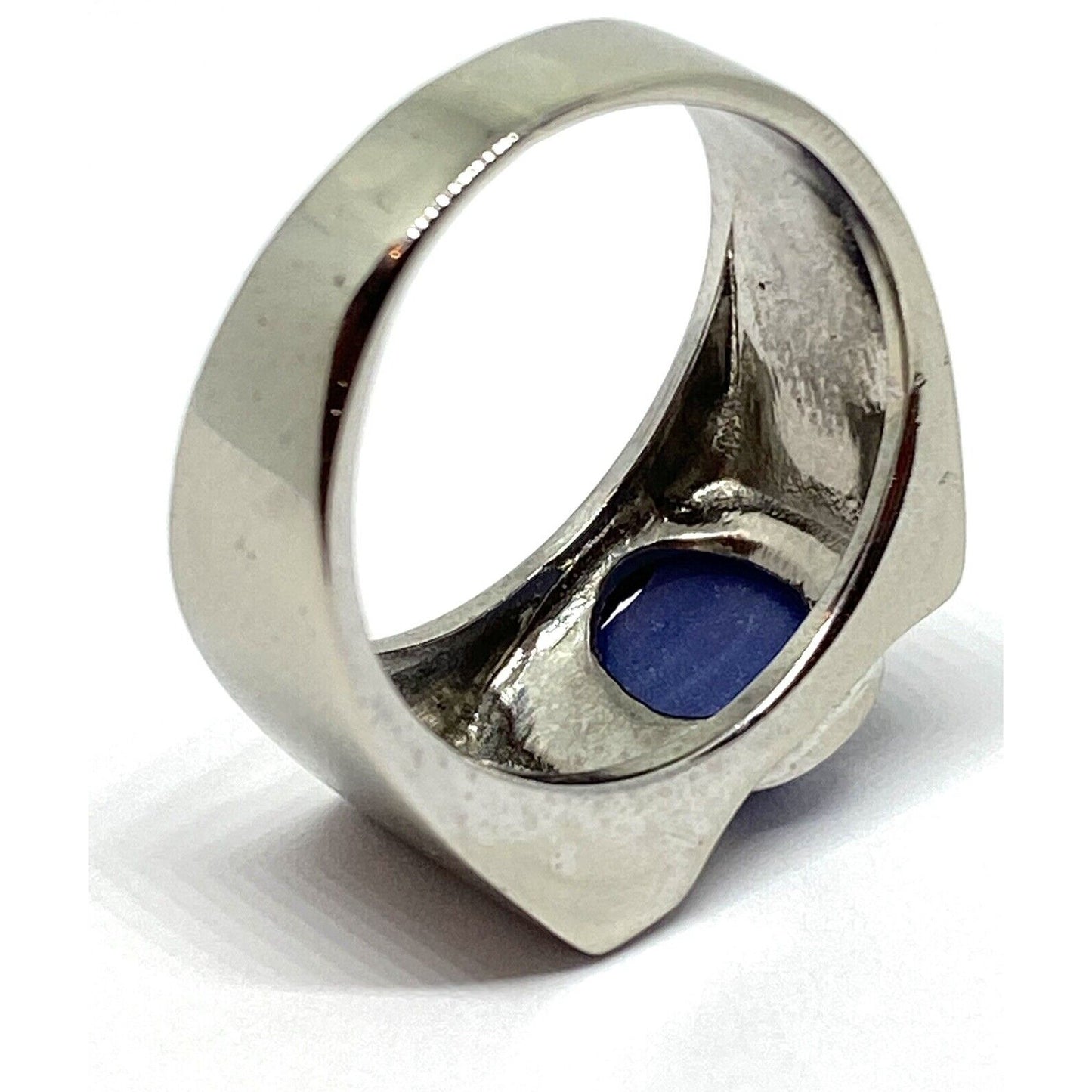 Estate Diamond Star Sapphire 14K Gold Fancy Ring 7.0 Grams
