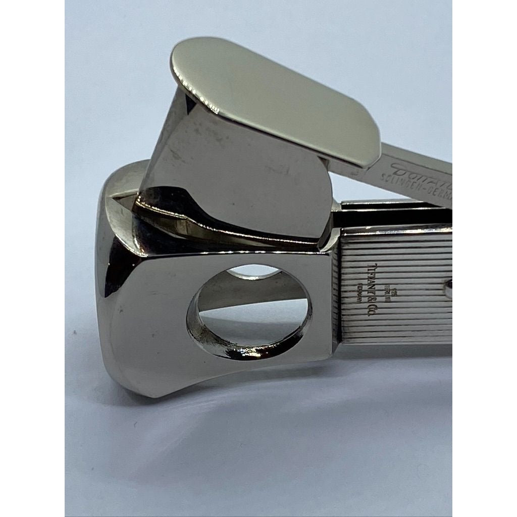 Tiffany & Co Sterling Silver Cigar Cutter Germany 6" 117.2 Grams