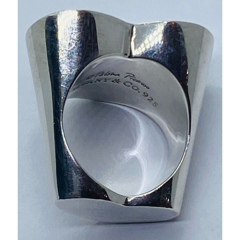 Tiffany & Co Paloma Picasso Modern Double Heart Size 7.75