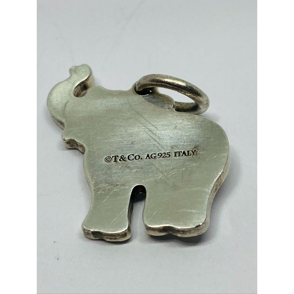 Tiffany & Co Elephant Charm or Pendant in Sterling Silver
