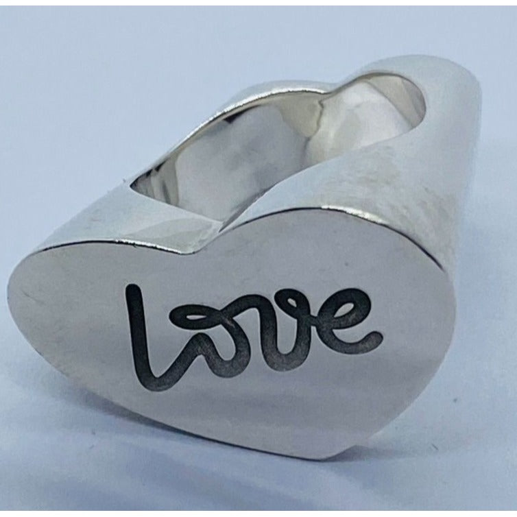Tiffany & Co Paloma Picasso Modern Double Heart Size 7.75