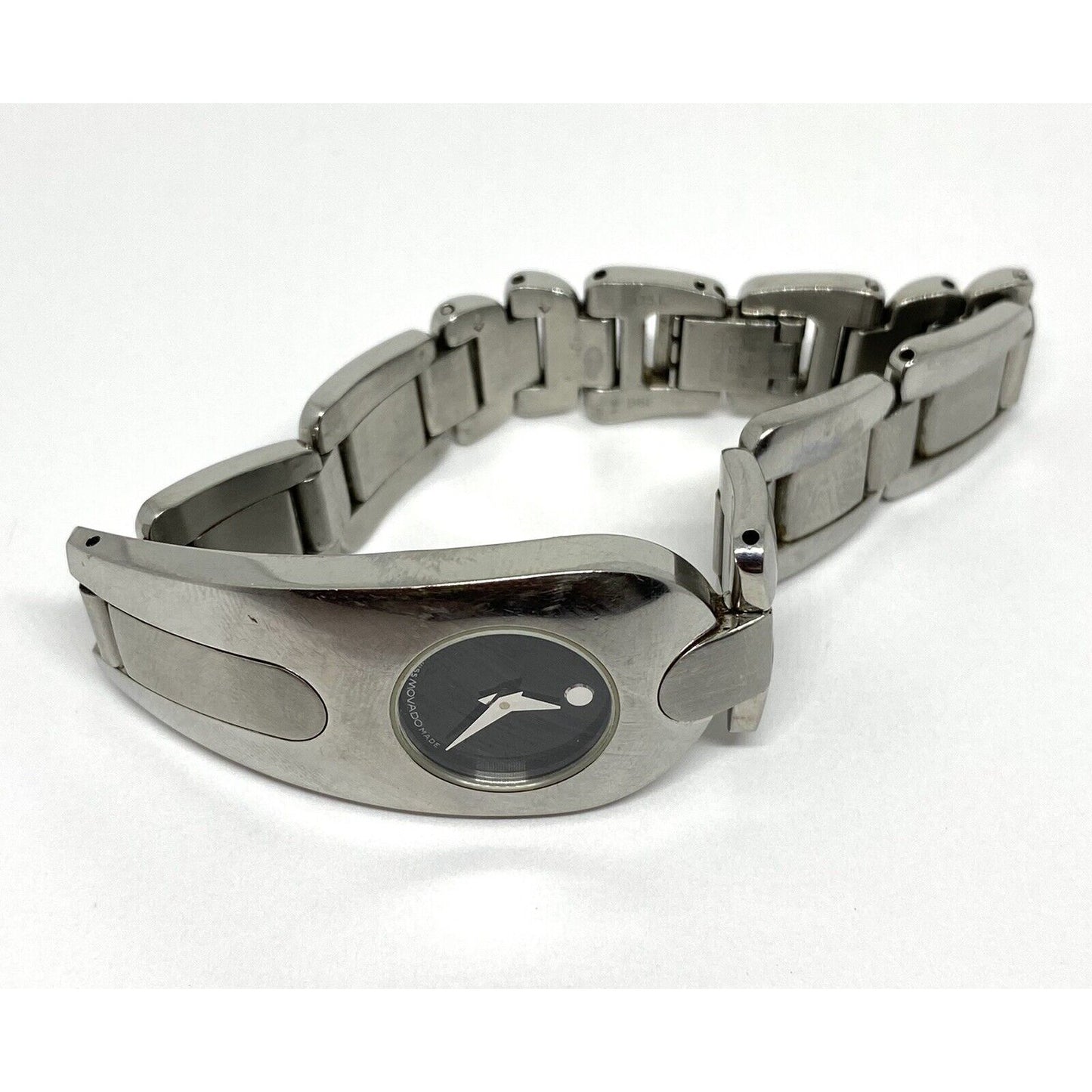 Women's Movado Museum Watch - Stainless Steel / Swiss / 84 A1 1930 6.5” Wrist