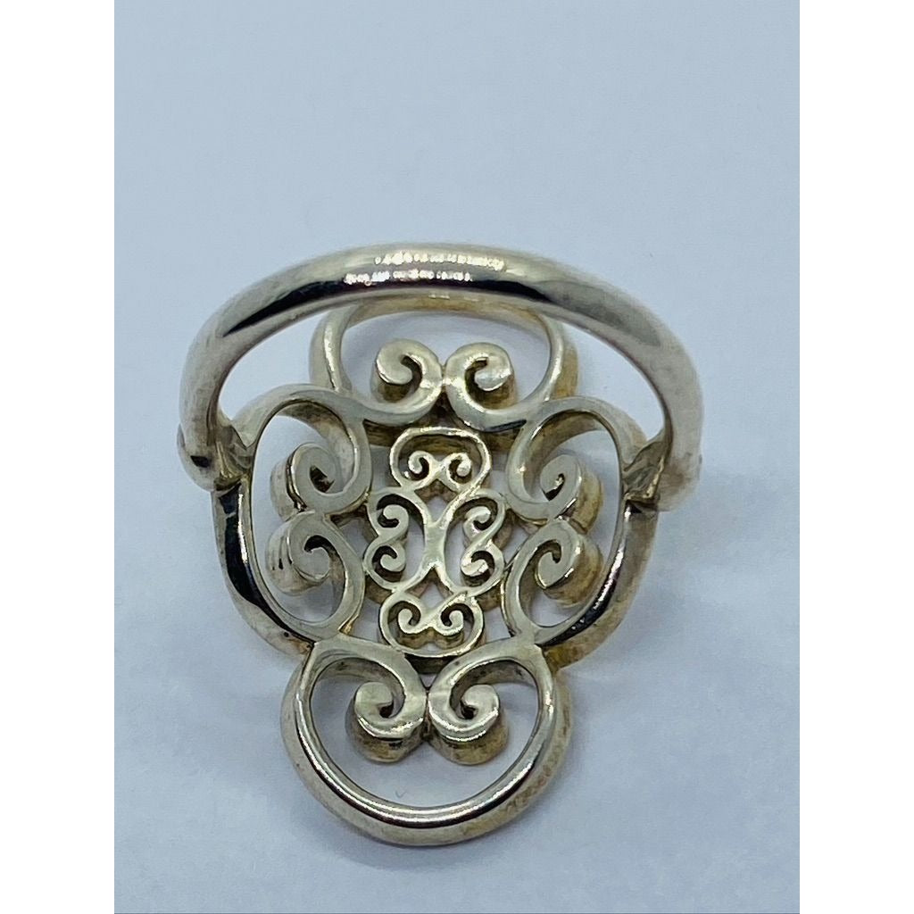 Tiffany & Co. Paloma Picasso Silver Venezia Goldoni Quadruplo Ring size 4.75