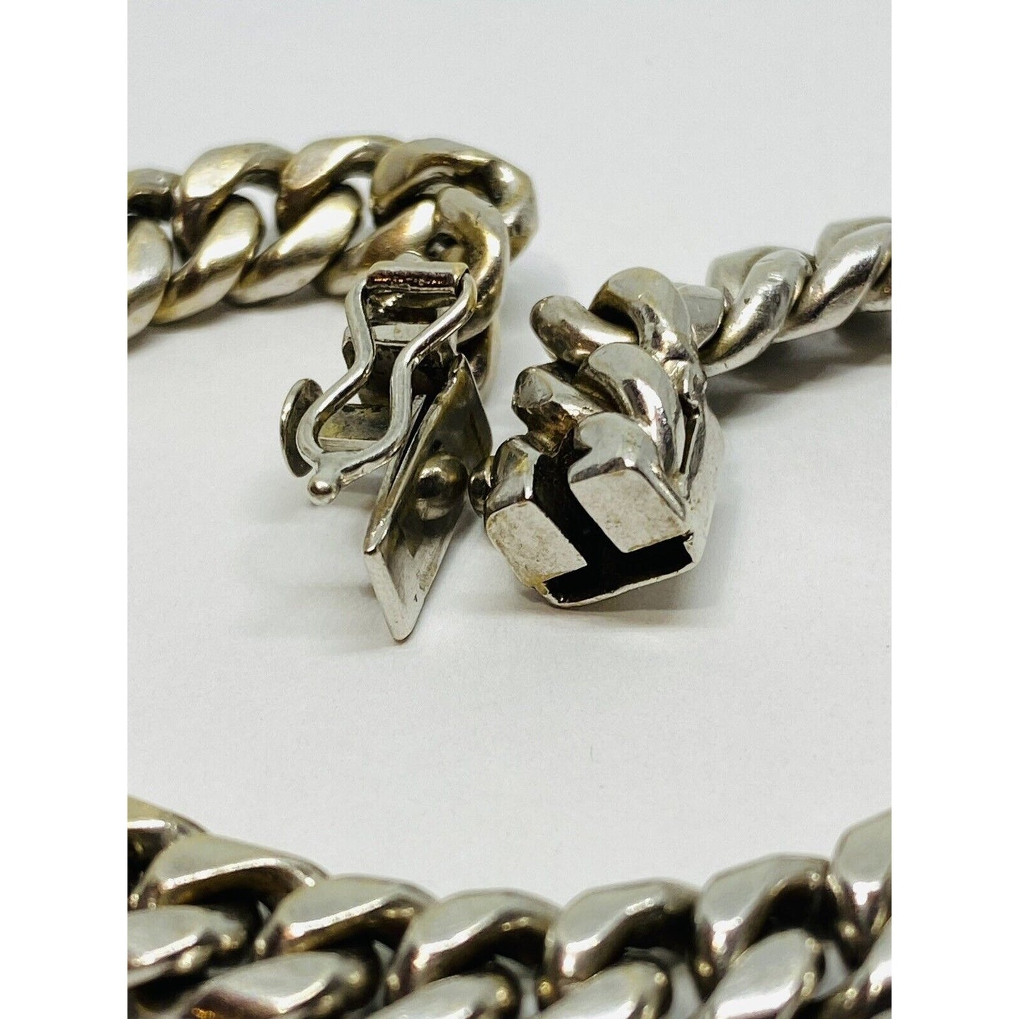53.3 grams SOLID 14k GOLD CUBAN 8.5MM chain BRACELET 8.25”