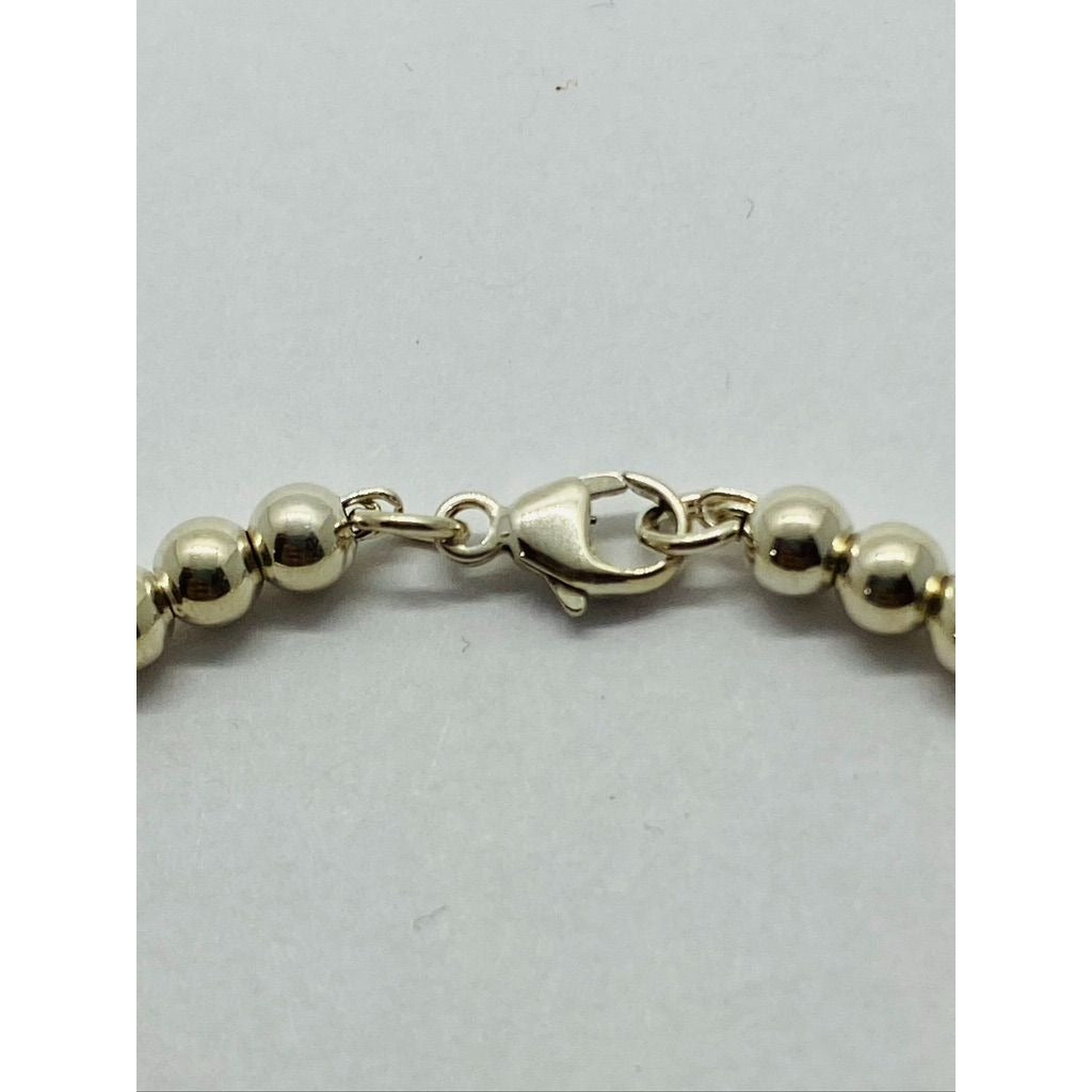 Tiffany & Co Bead "Please Return To Tiffany" 4mm heart bracelet